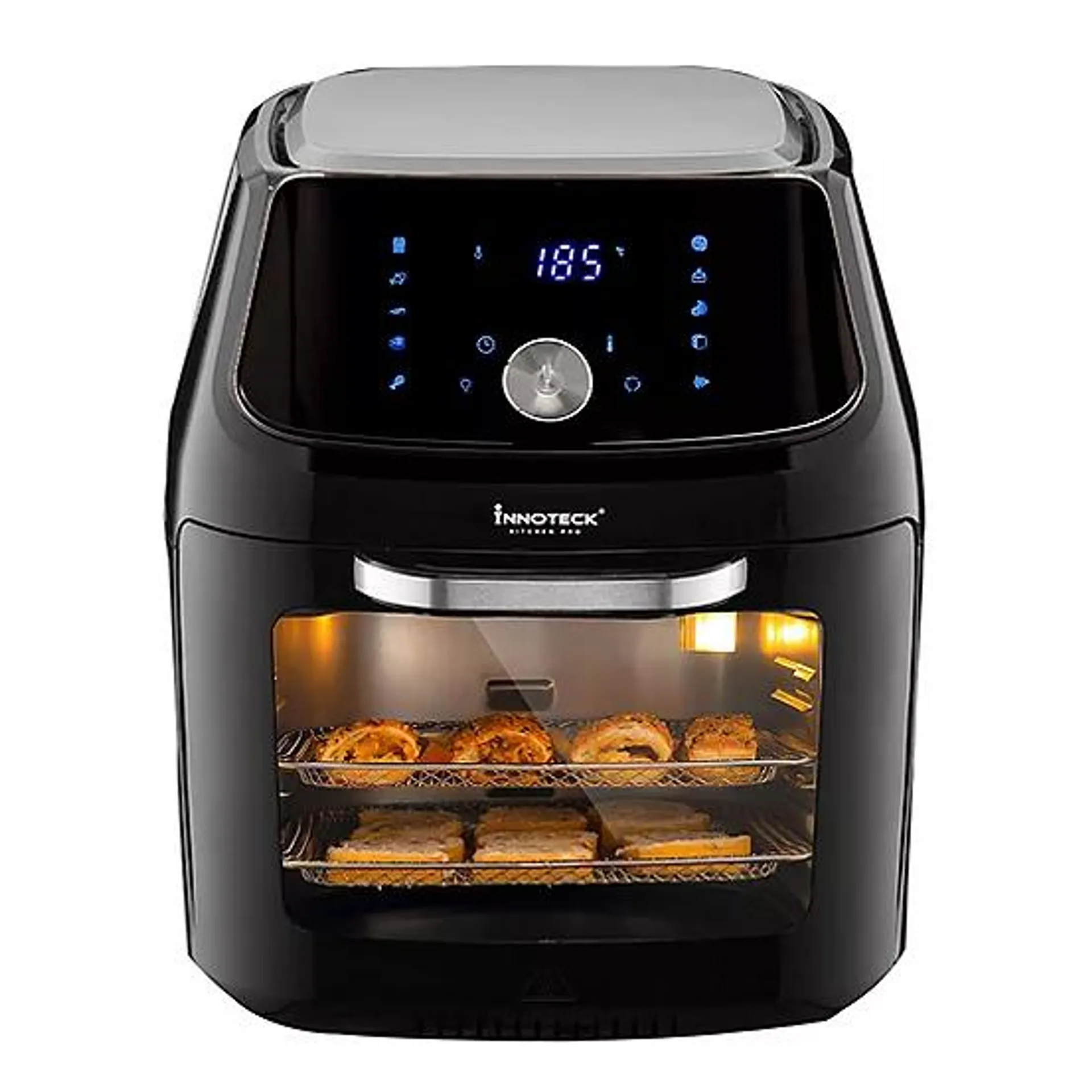 Innoteck 16L Air Fryer Oven With Rotisserie And Dehydrator - Black