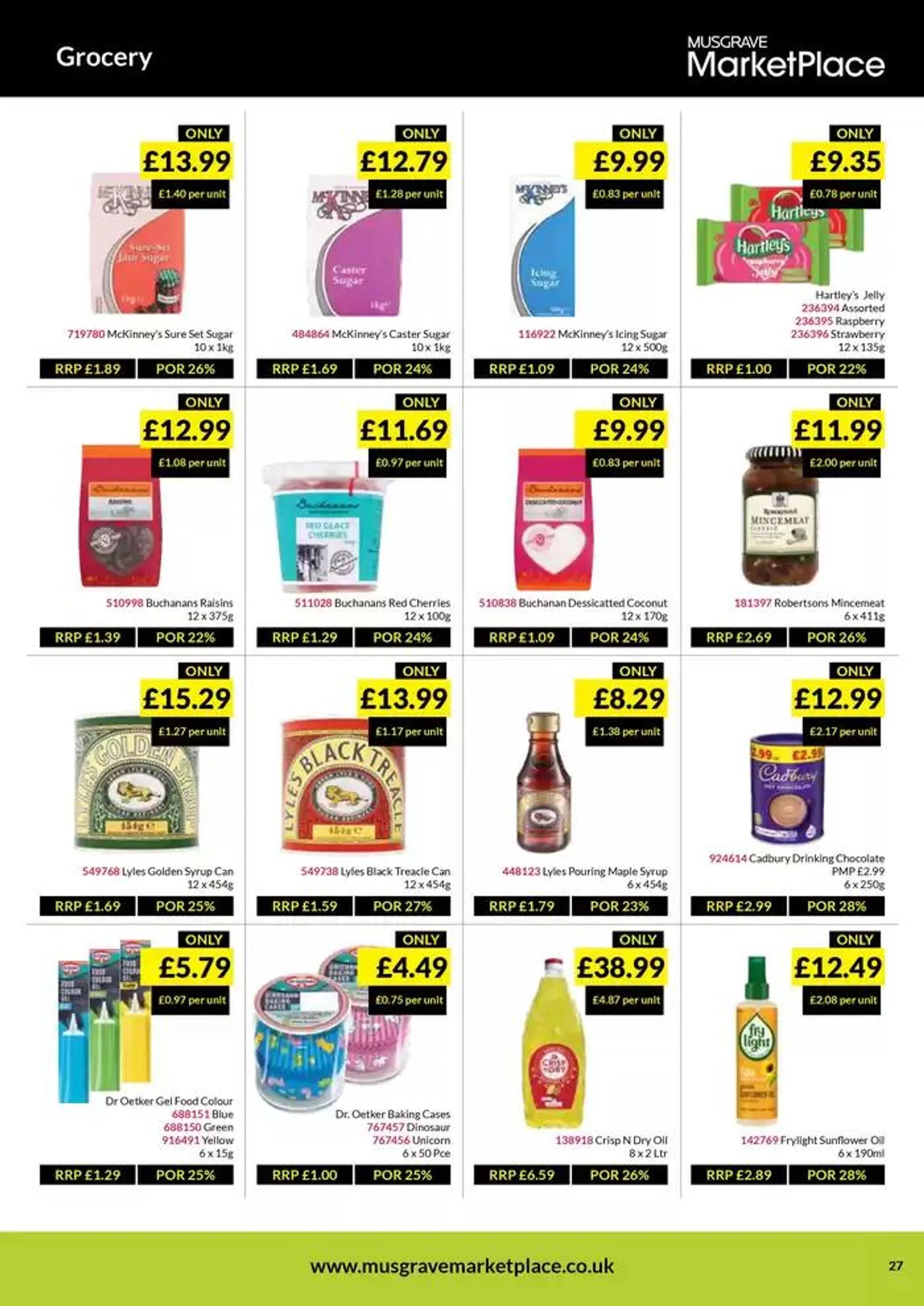 RETAIL DEALS from 29 October to 12 November 2024 - Catalogue Page 27