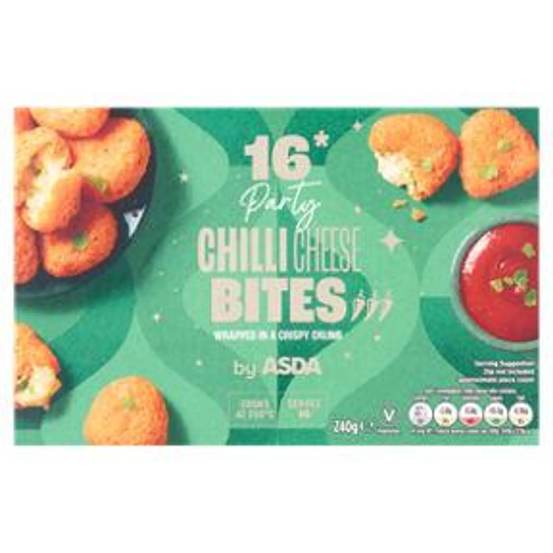 ASDA 16 Party Chilli Cheese Bites 240g