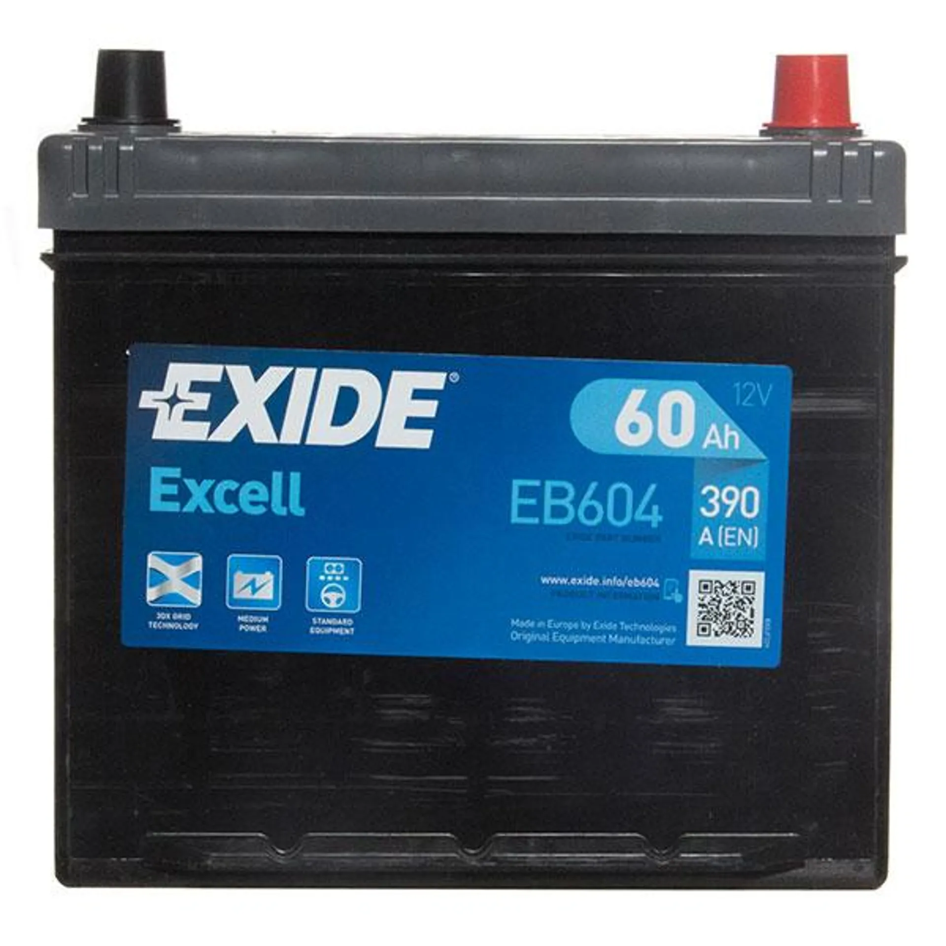 Exide 005 Car Battery - 3 Year Guarantee