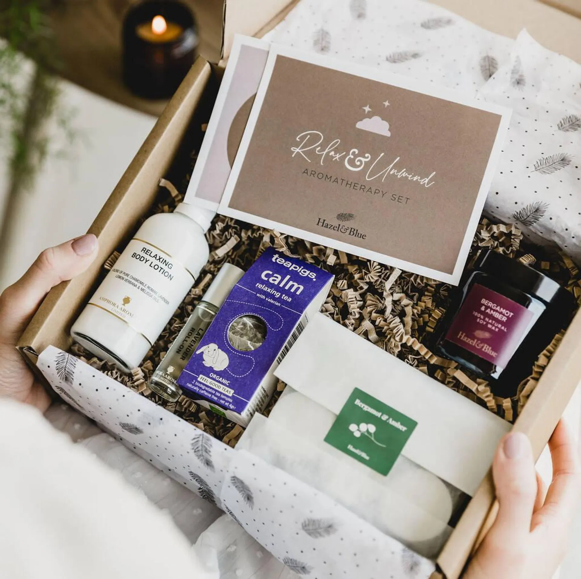 Relax And Unwind Pamper Aromatherapy Gift Box