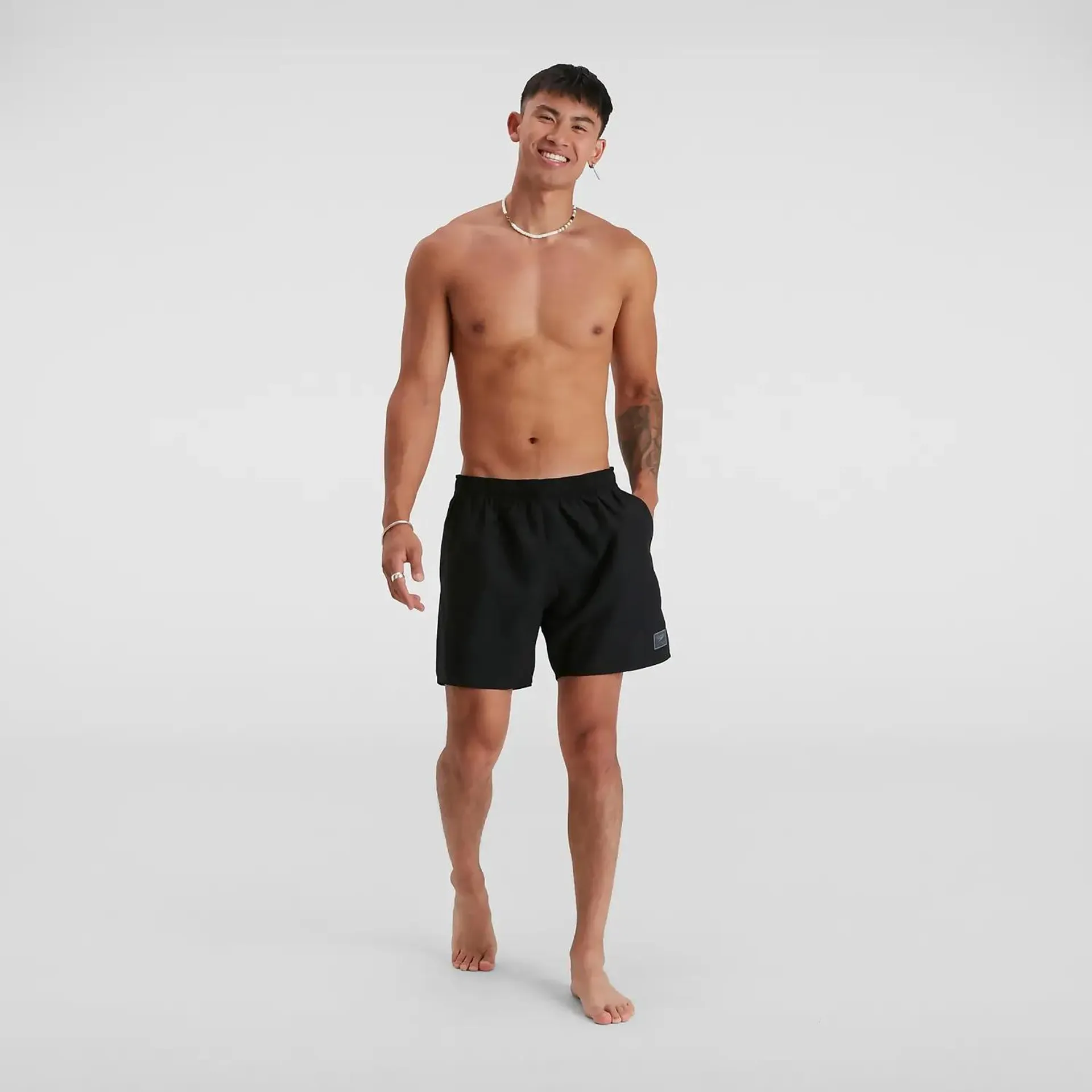 Men's Prime Leisure 16" Swimshort Black