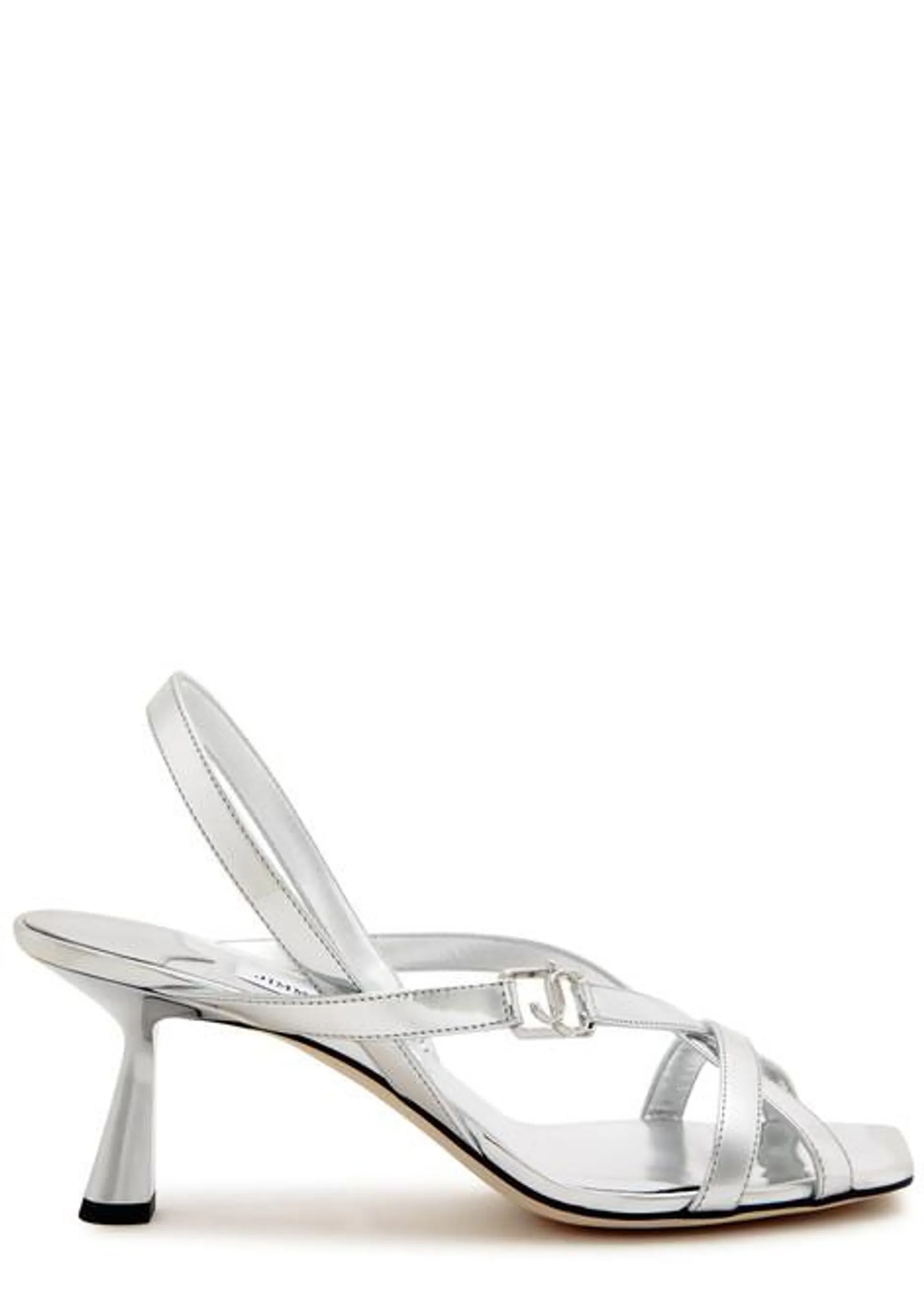 Jess 65 metallic leather sandals