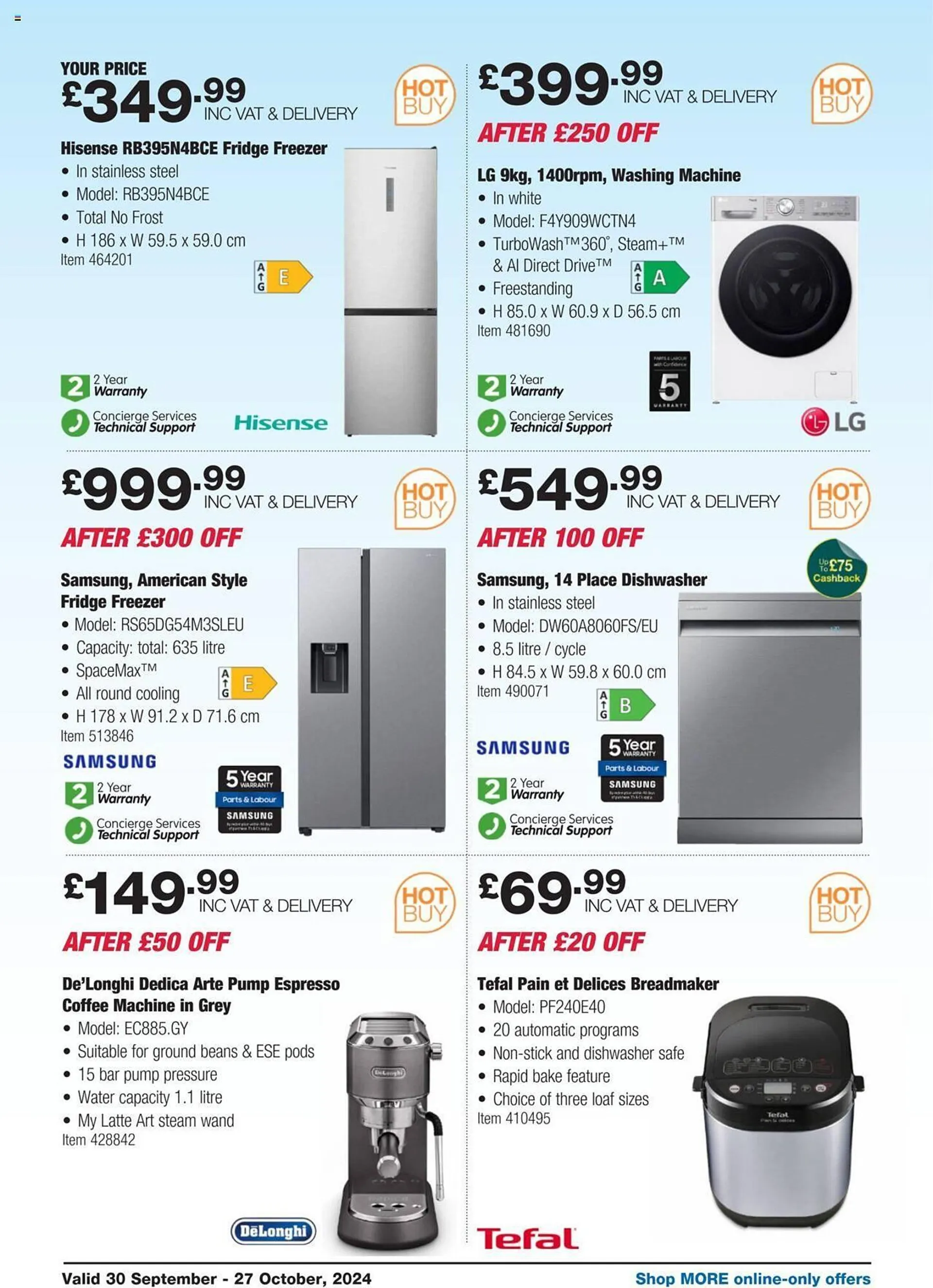 Costco leaflet from 30 September to 27 October 2024 - Catalogue Page 24