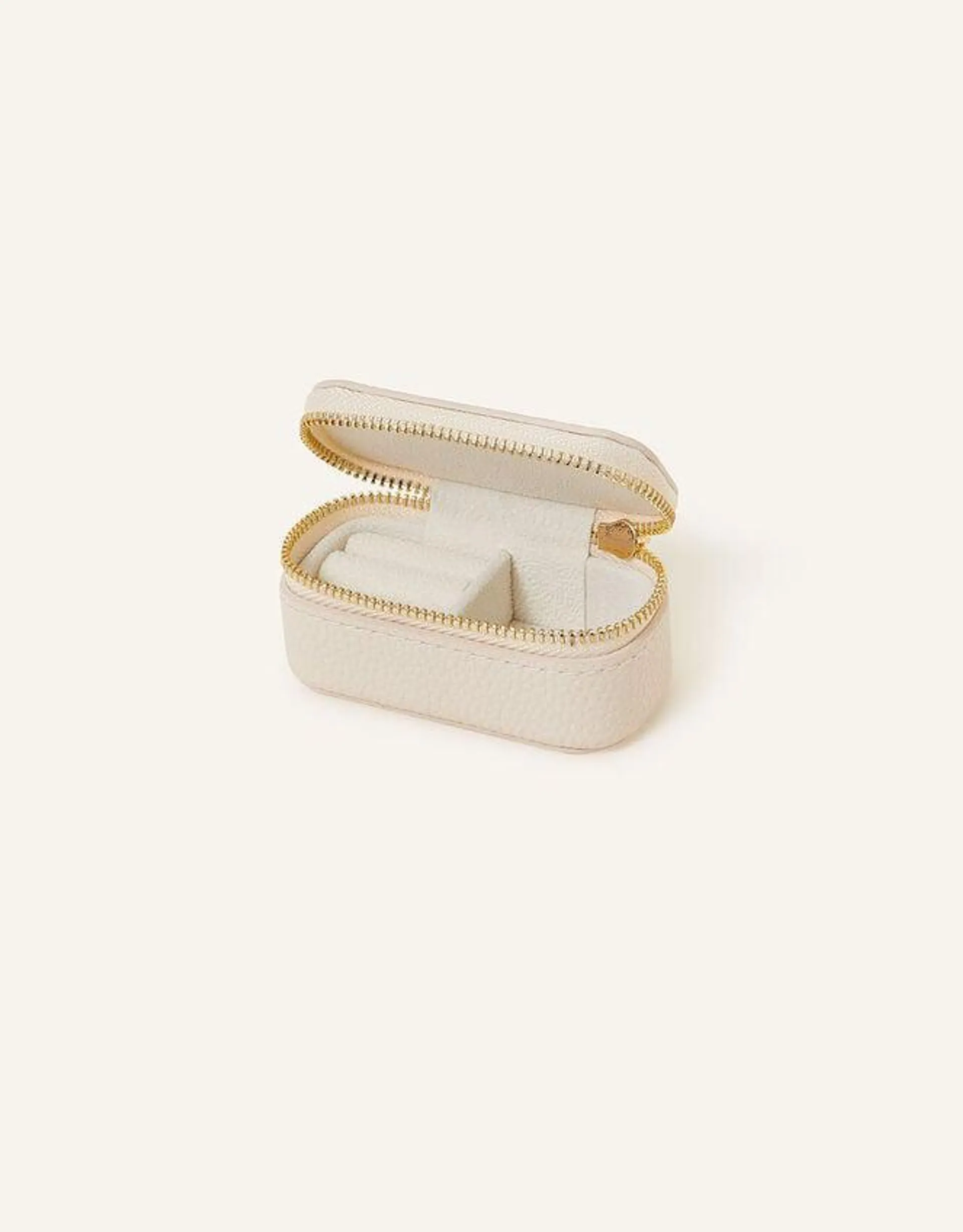 Mini Jewellery Box Cream