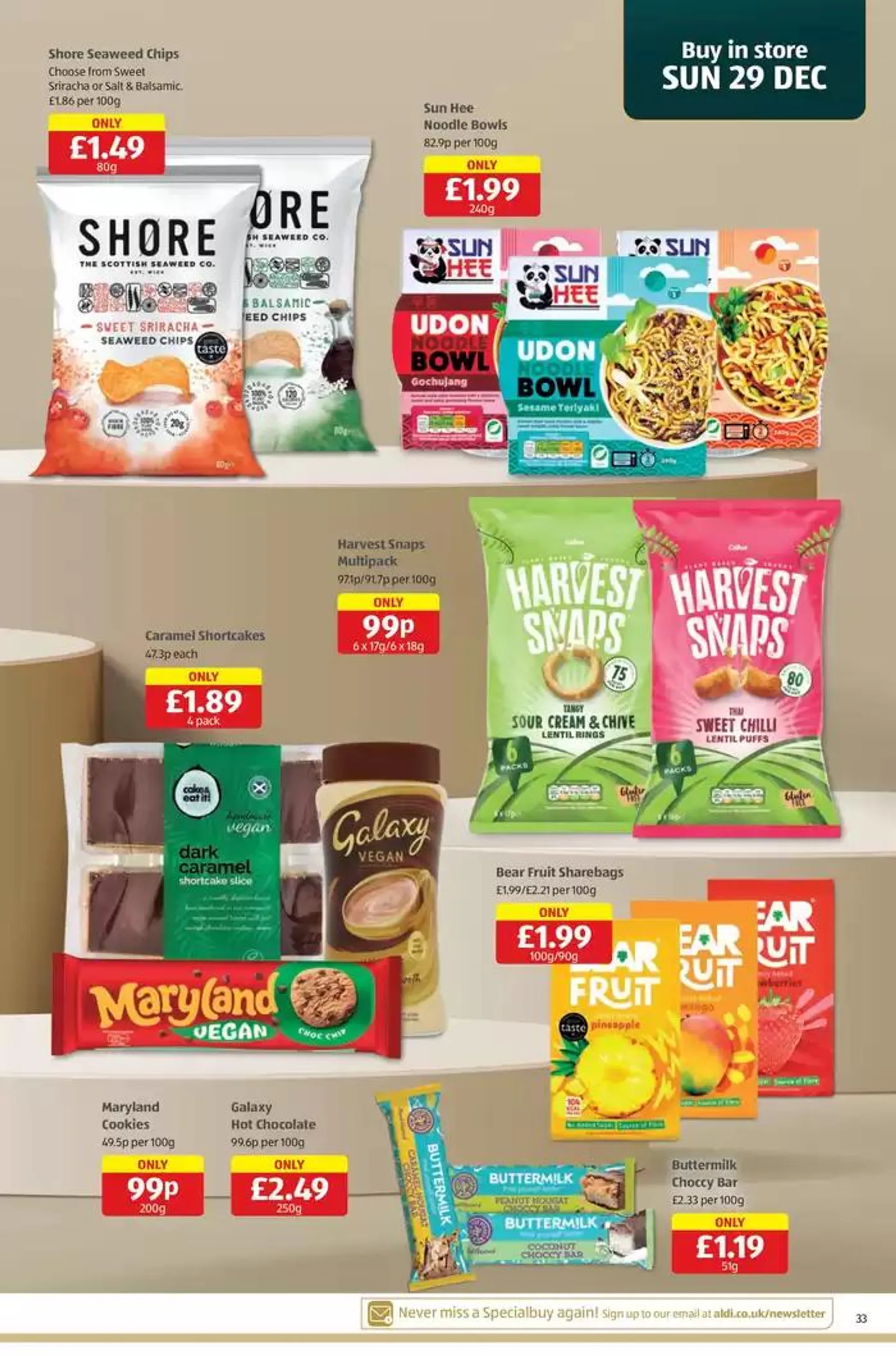 Aldi weekly offers from 20 December to 3 January 2025 - Catalogue Page 33