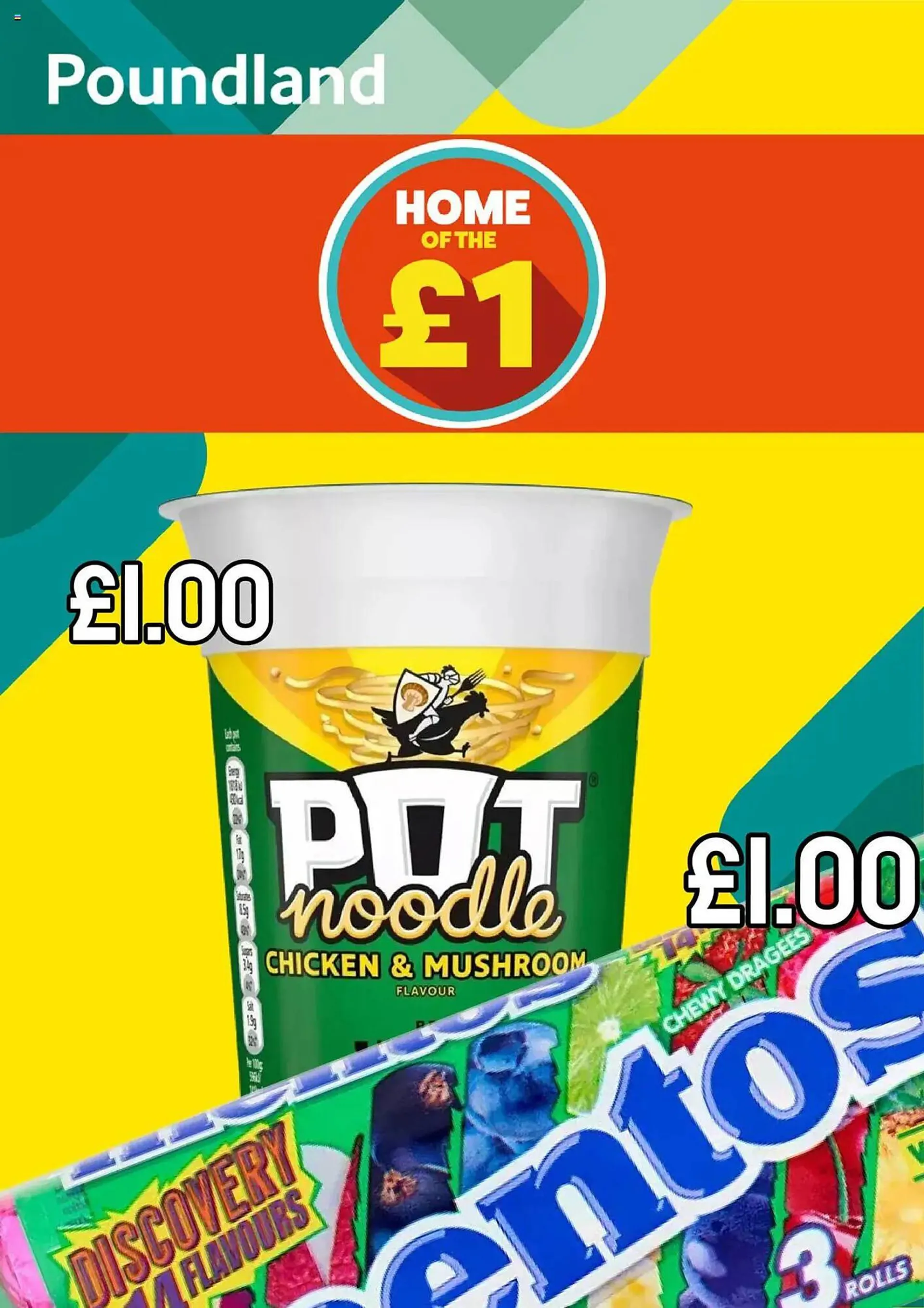Poundland leaflet - 1