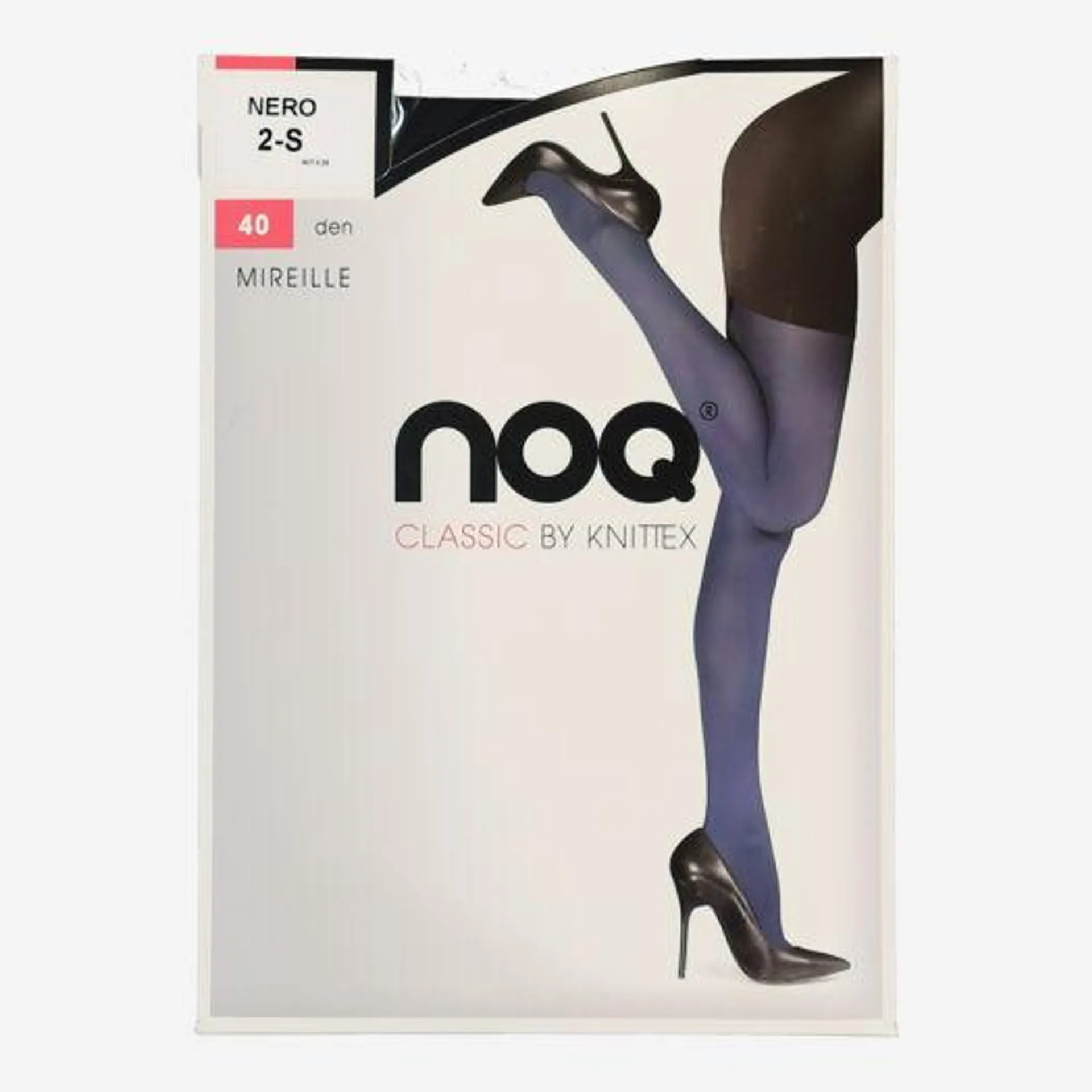 Black Mirelle Plain Tights