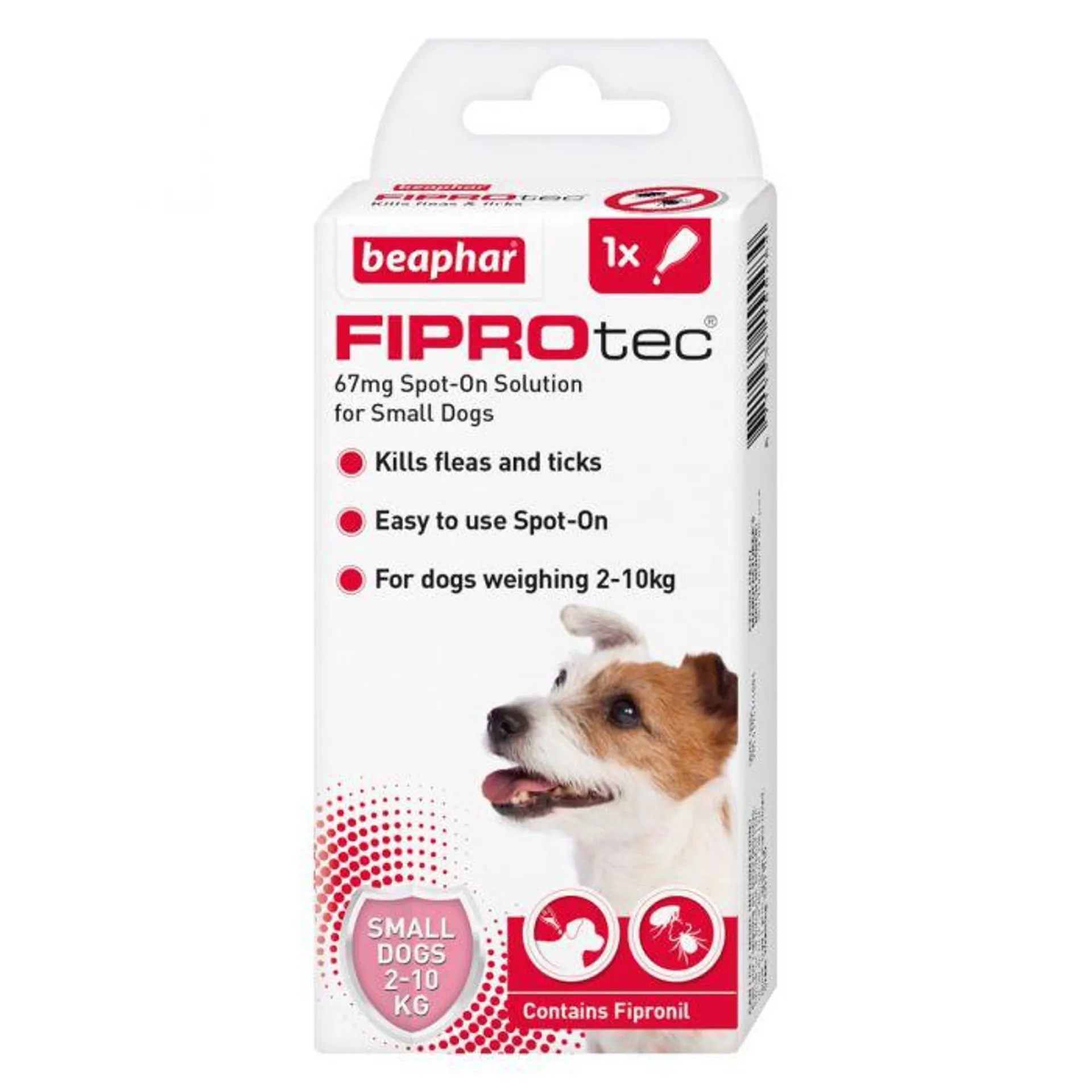 Beaphar FIPROtec Spot-On for Small Dogs