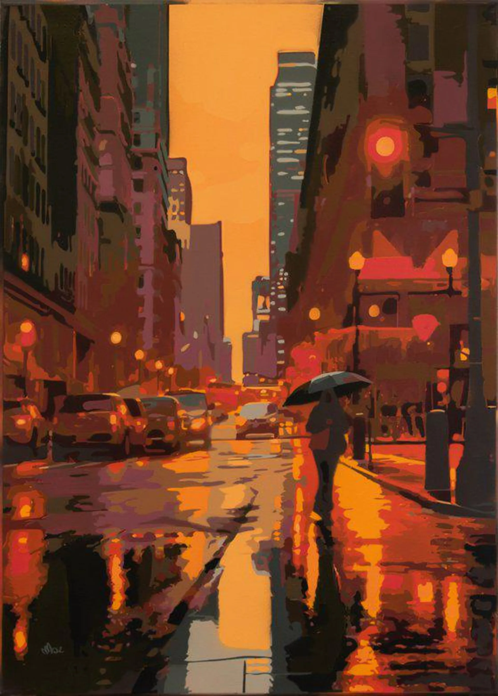 New York City Rain #3 (2023)