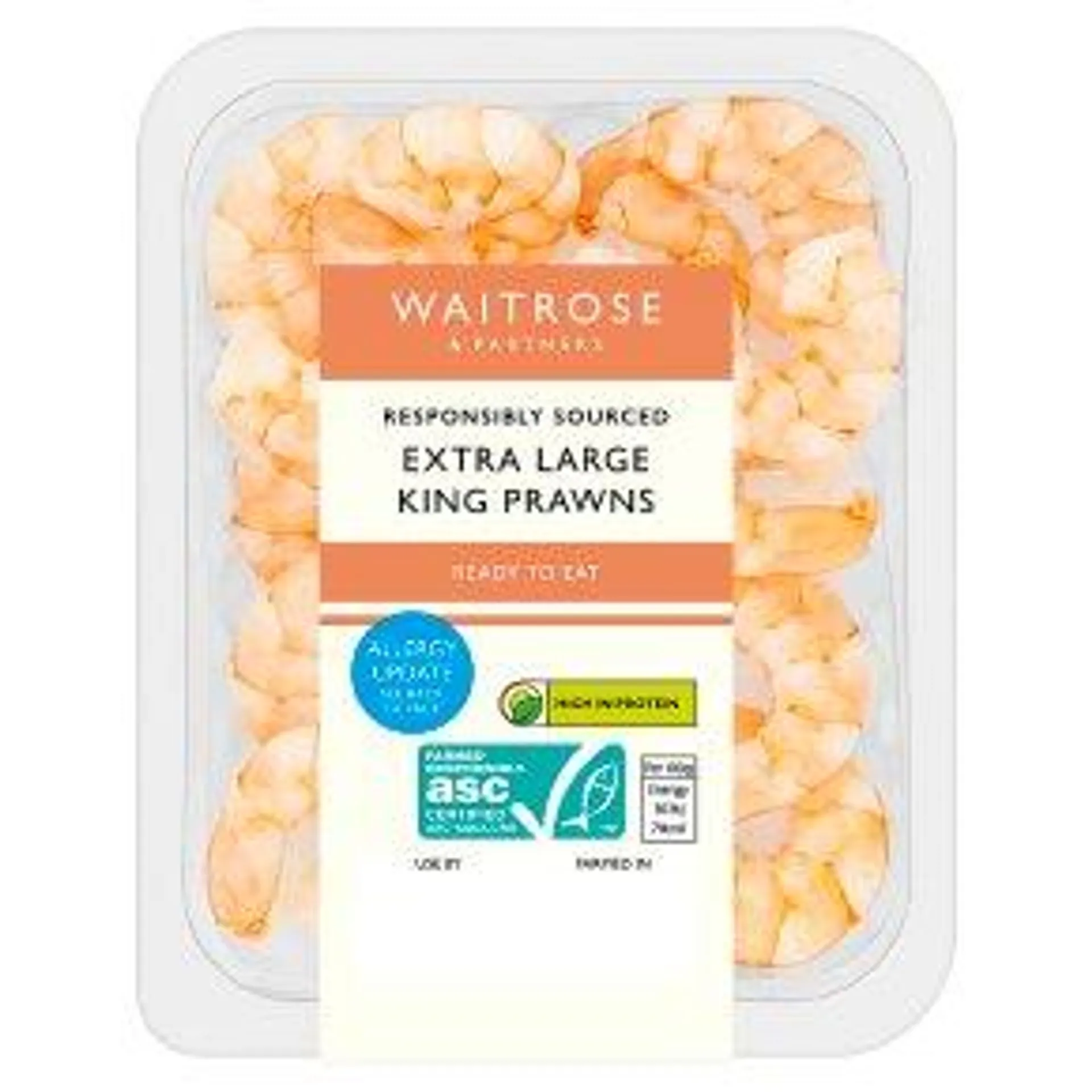 Waitrose ASC Extra Large King Prawns