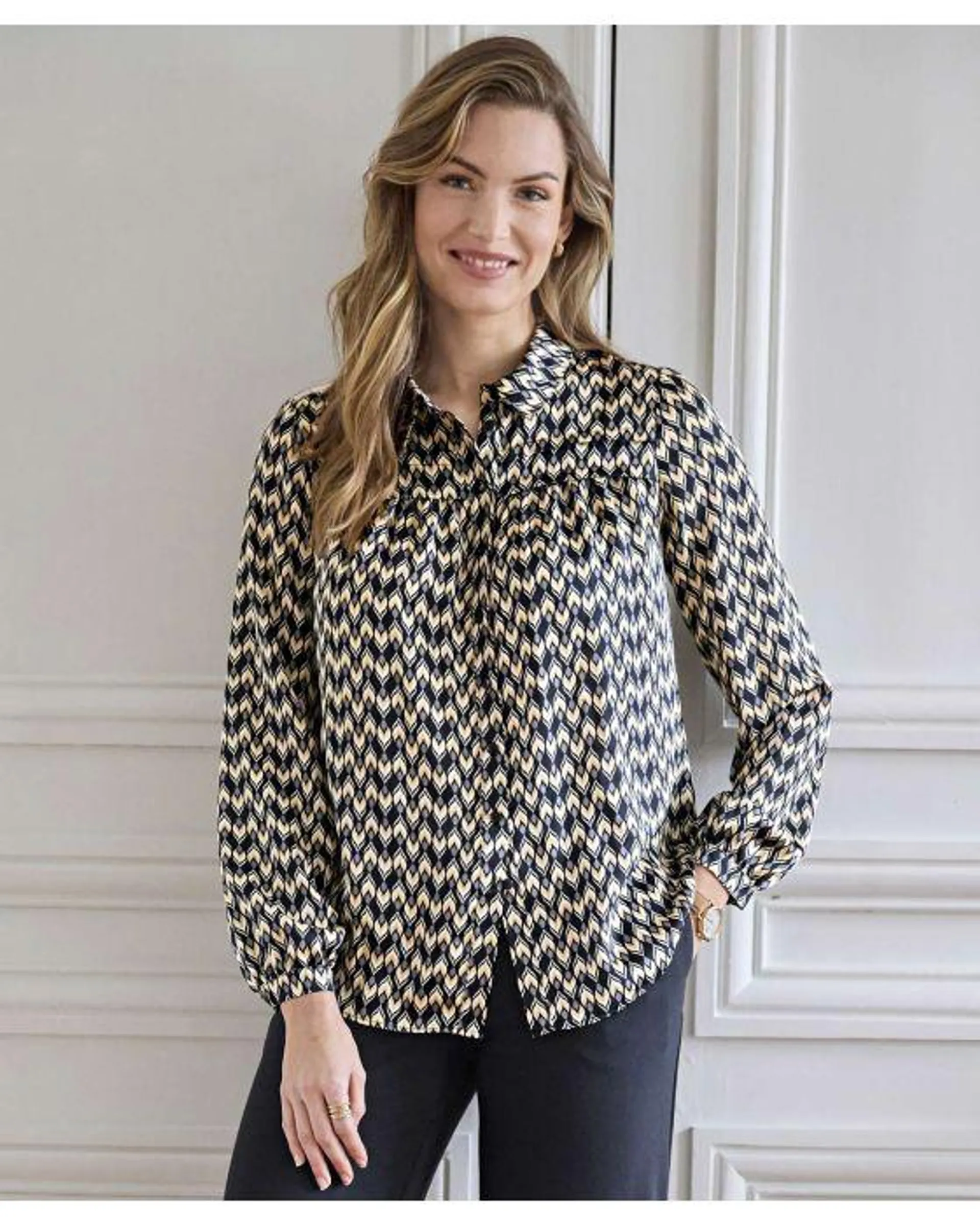 Printed Blouse