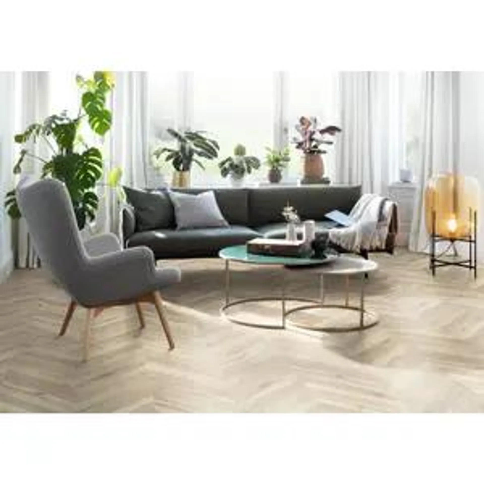 EGGER HOME Light Luanda Oak 8mm Laminate Flooring - 2.53 sqm Pack