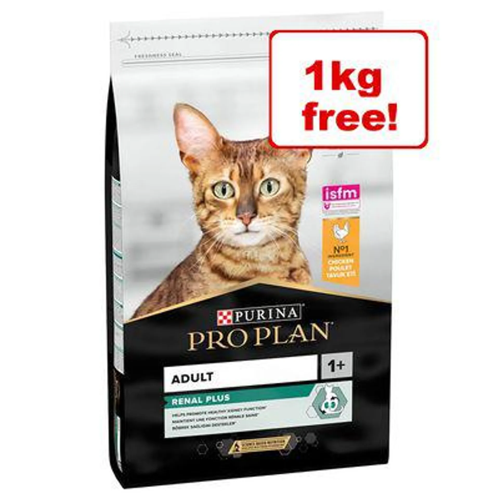 10kg PURINA PRO PLAN Dry Cat Food - 9kg + 1kg Free! *