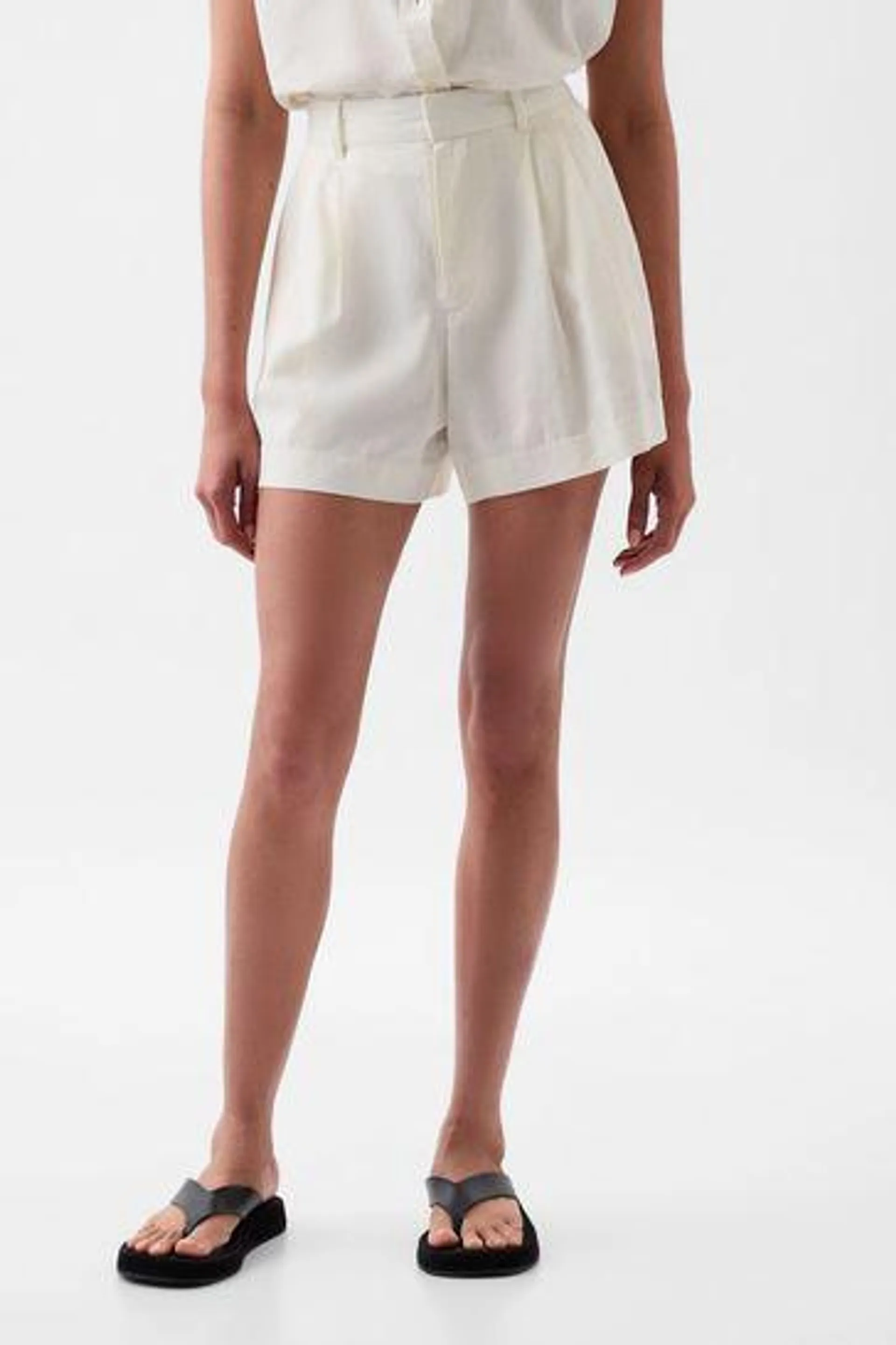 4" Linen Cotton Everyday Shorts