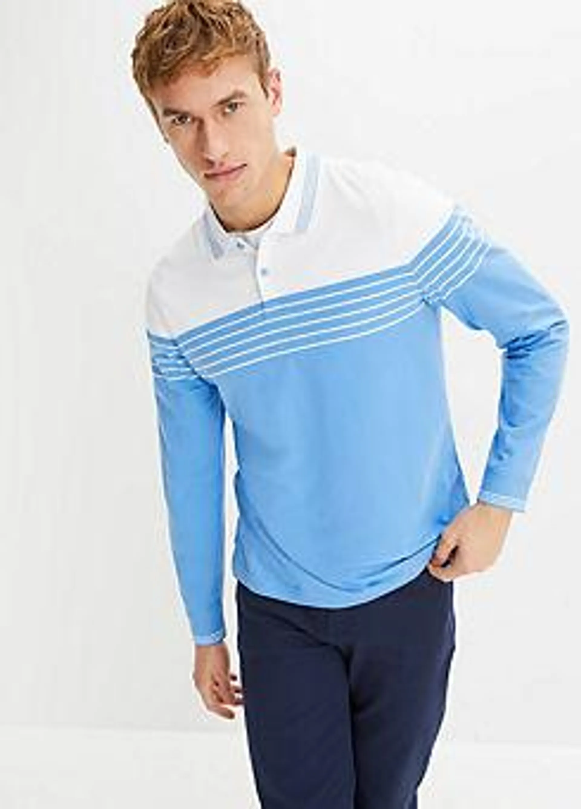 Striped Polo Shirt