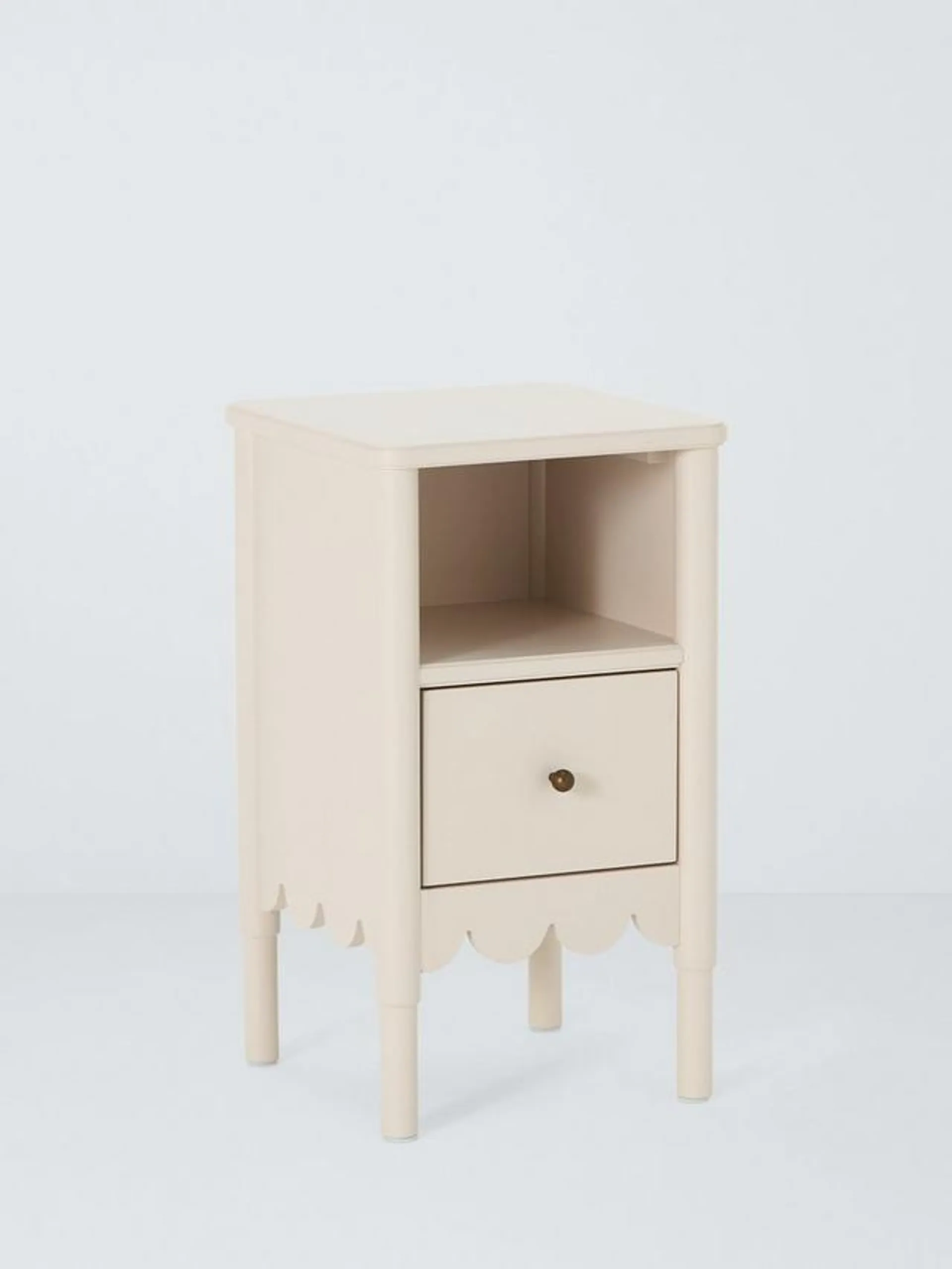 Hem Narrow Bedside Table, Natural