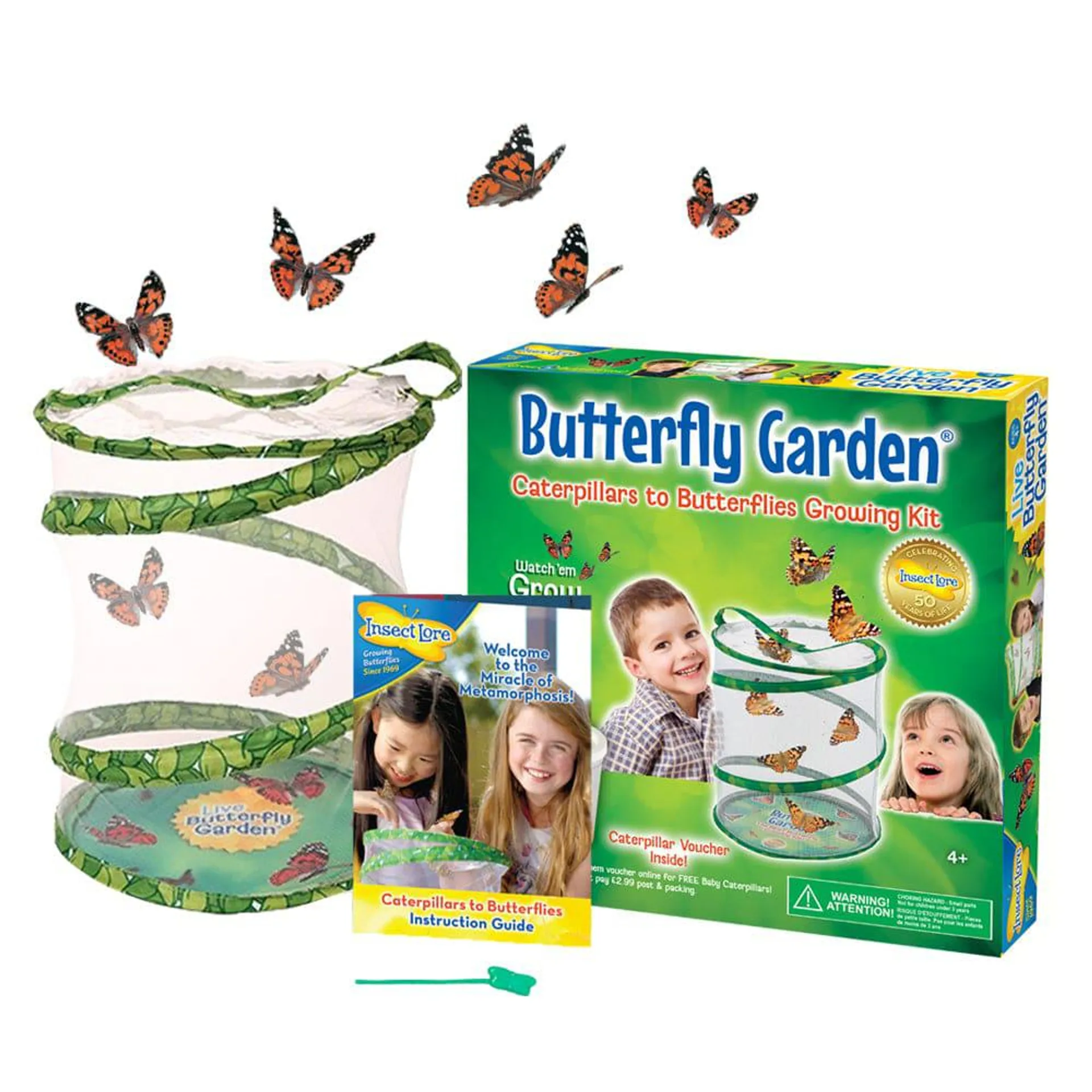 Butterfly Garden Kit with live voucher
