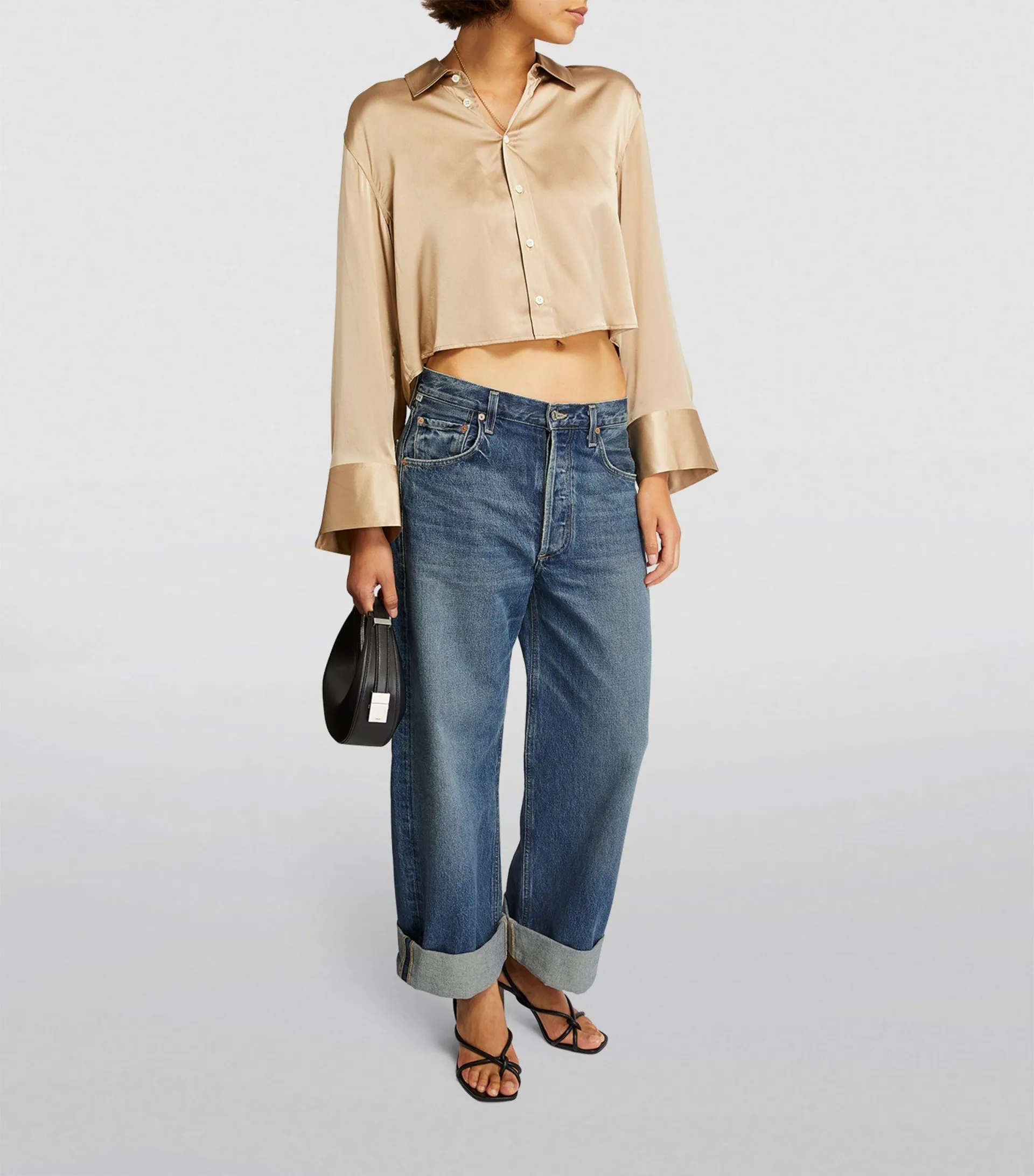 Ayla Mid-Rise Wide-Leg Jeans