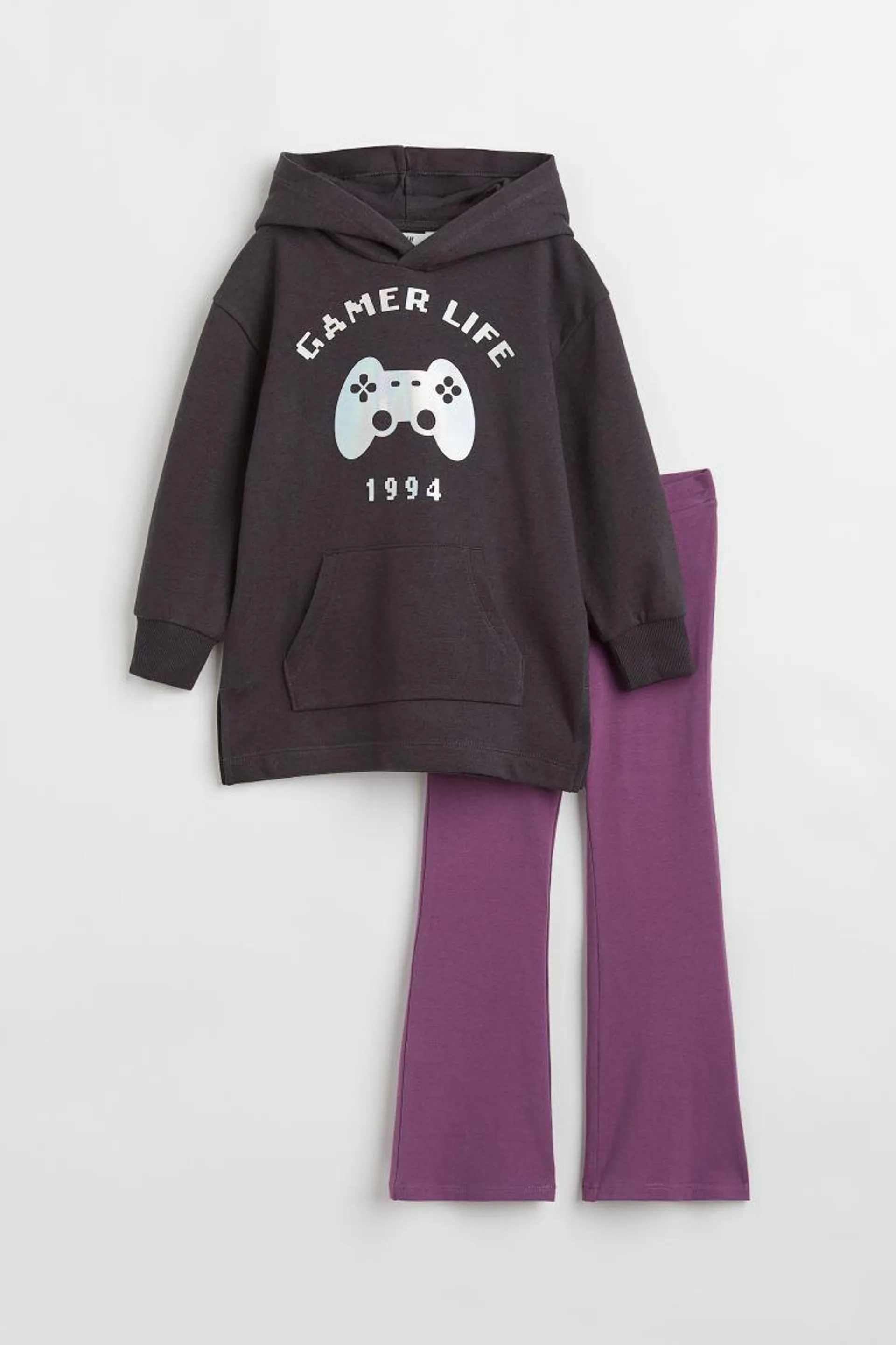 2-piece hoodie and leggings set