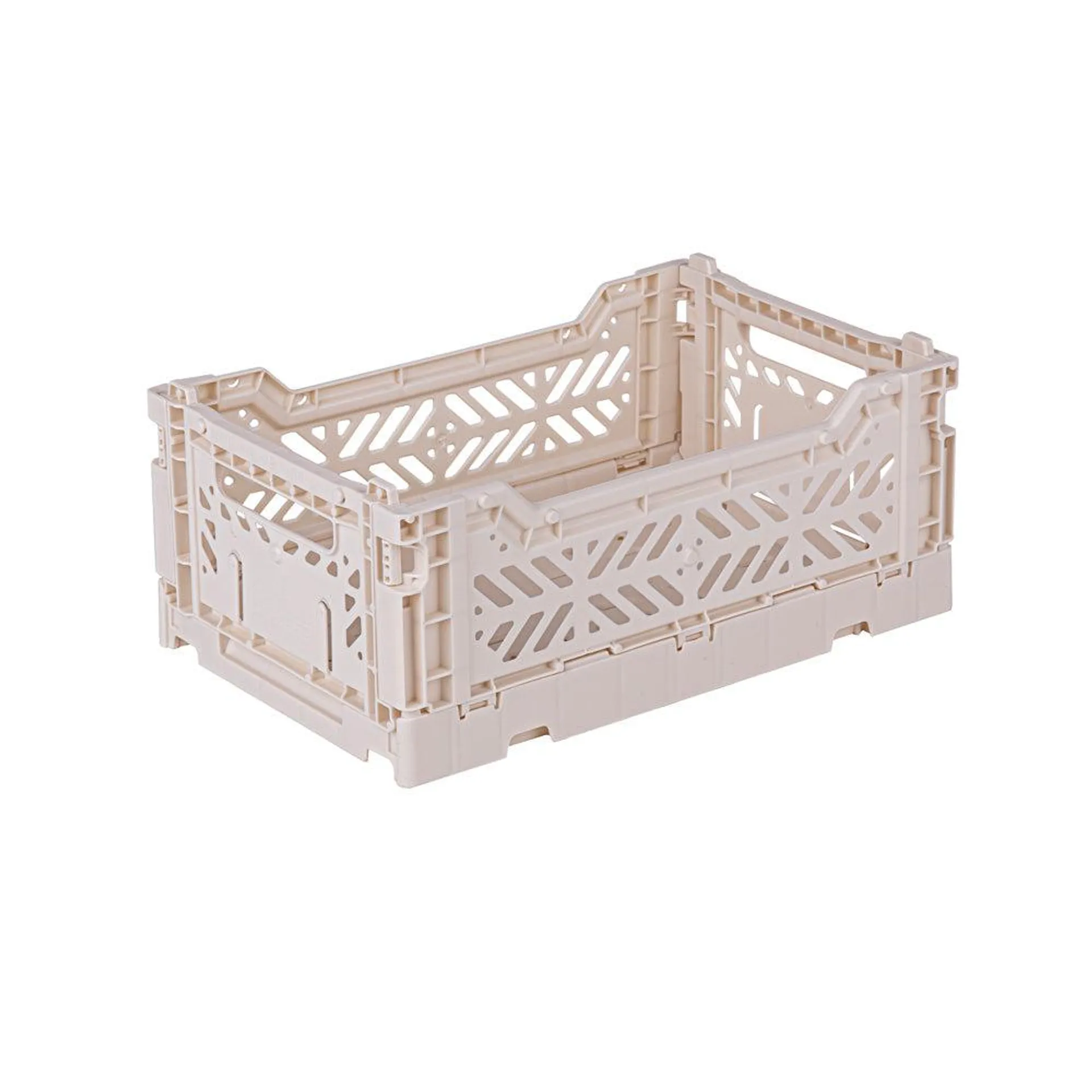 Aykasa Mini Folding Crate, Coconut Milk