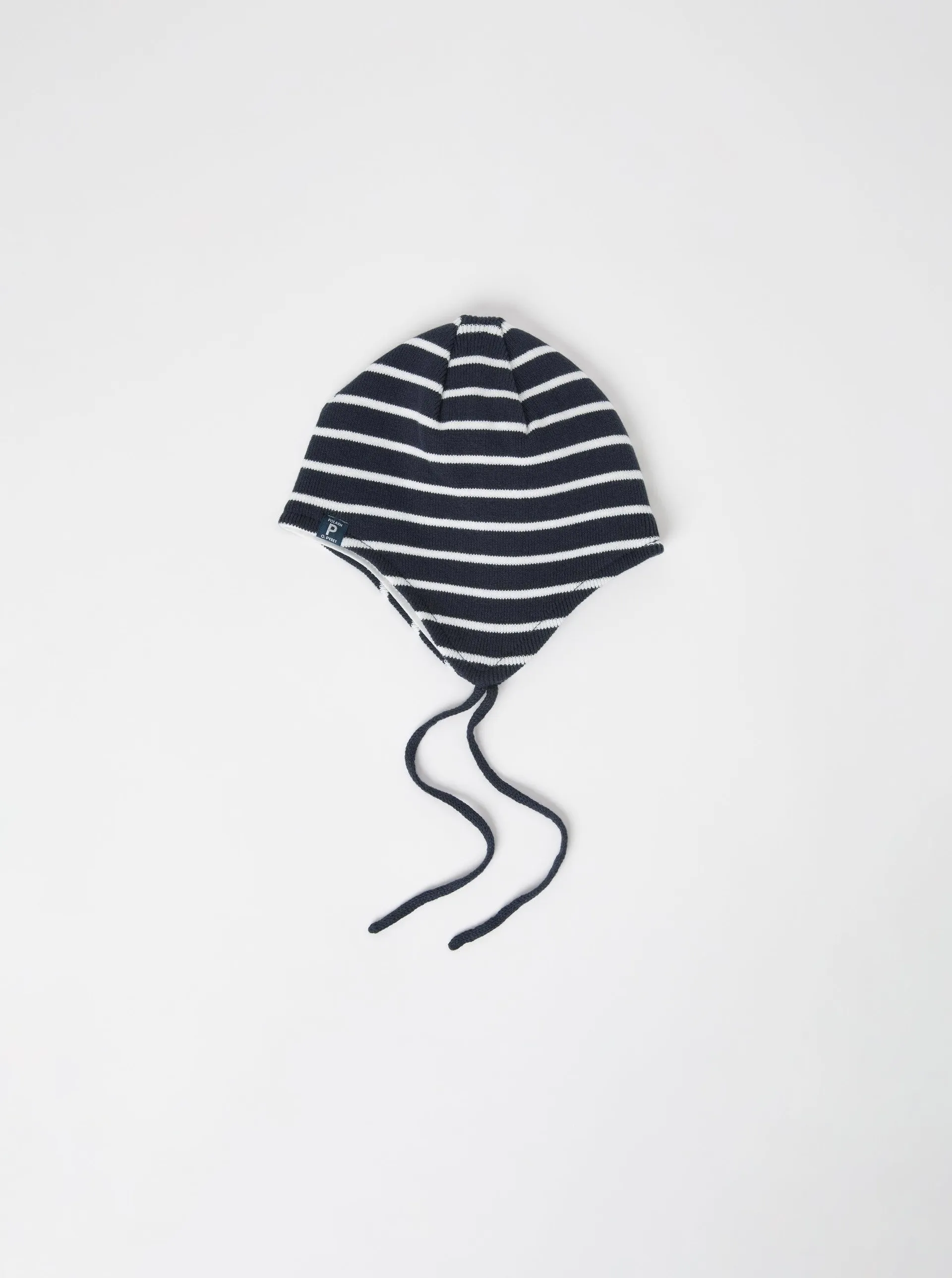 Striped Baby Trapper Hat