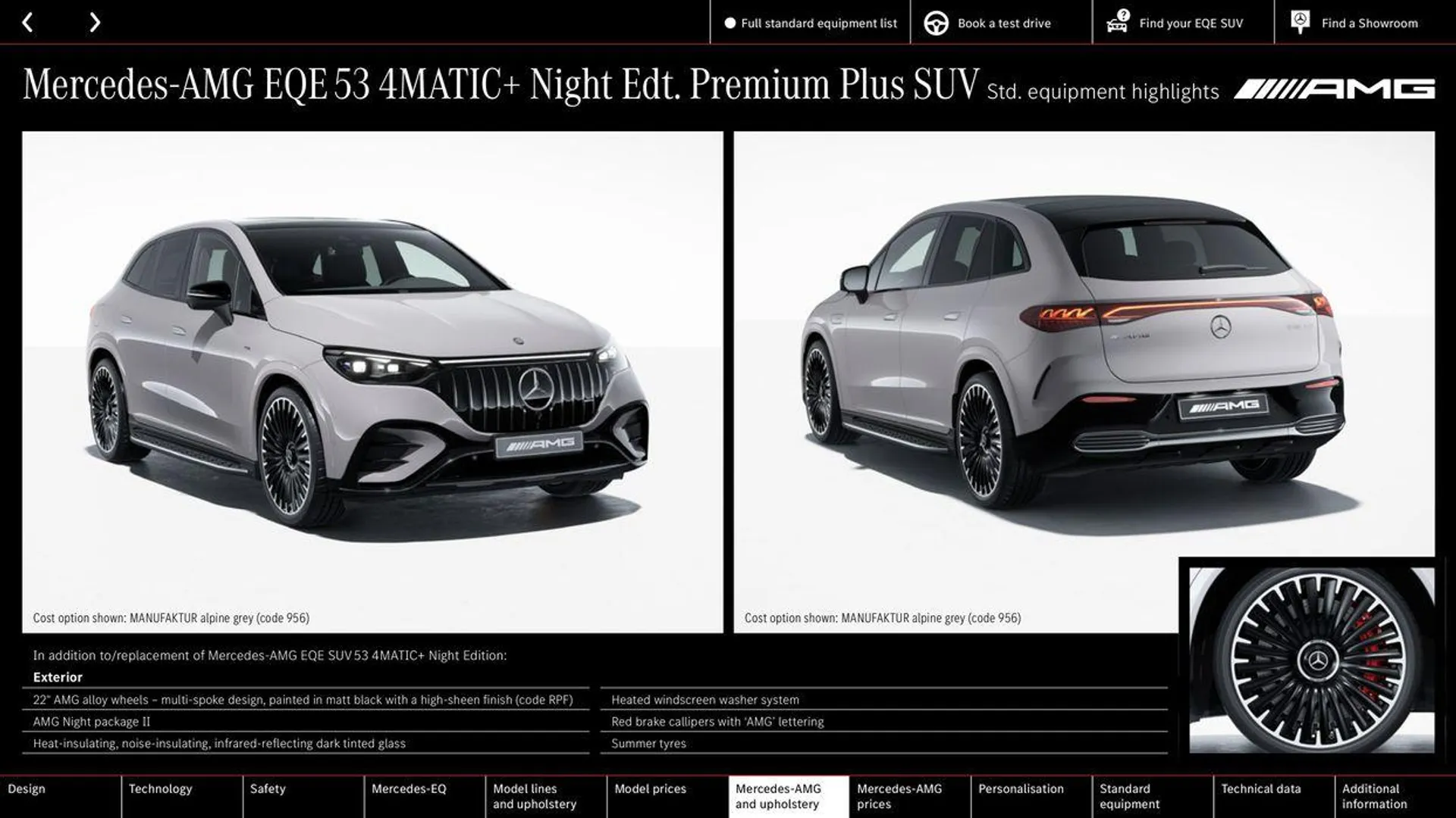 Mercedes Benz New EQE SUV from 14 May to 31 December 2024 - Catalogue Page 40