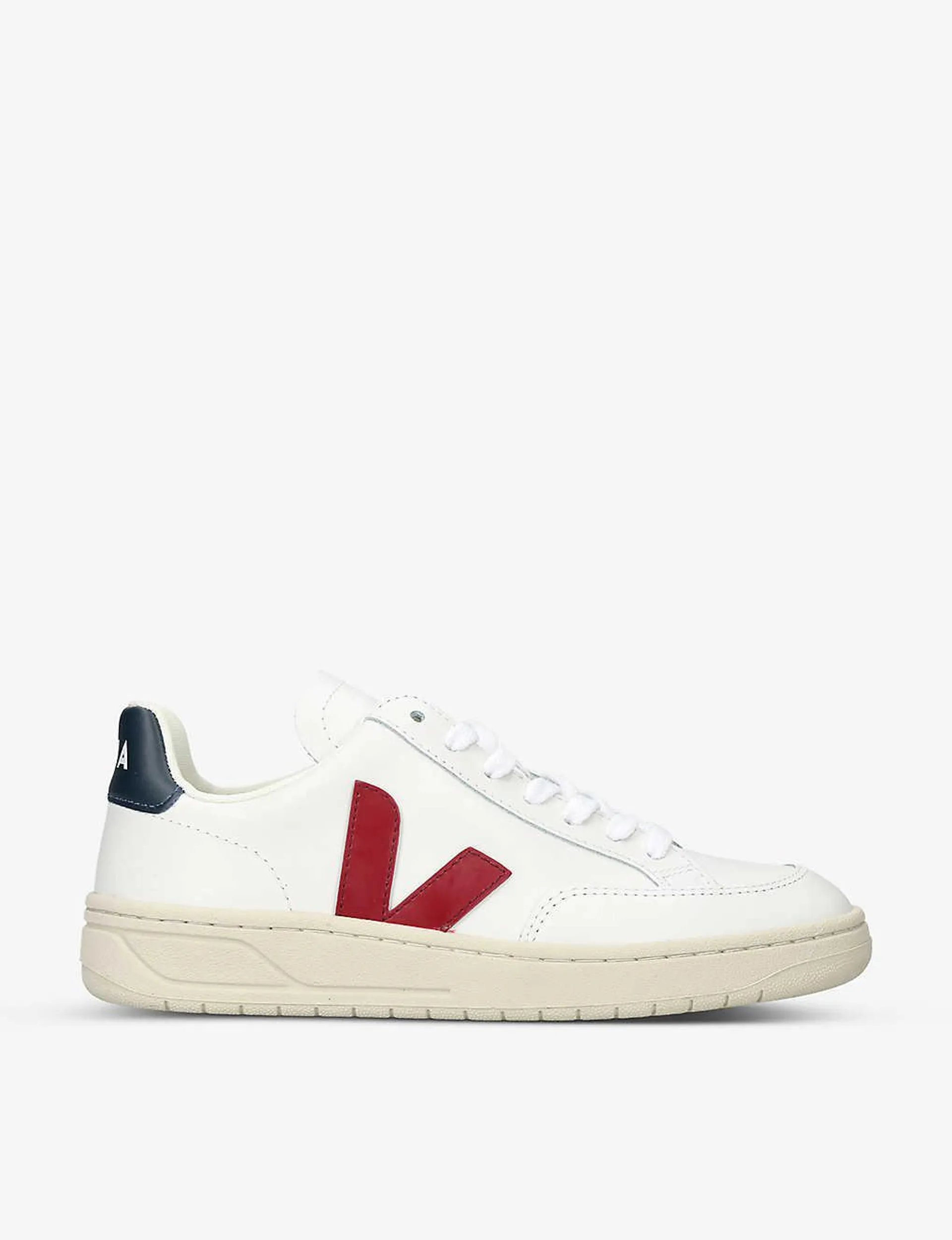 Women's V-12 low-top leather low-top trainers