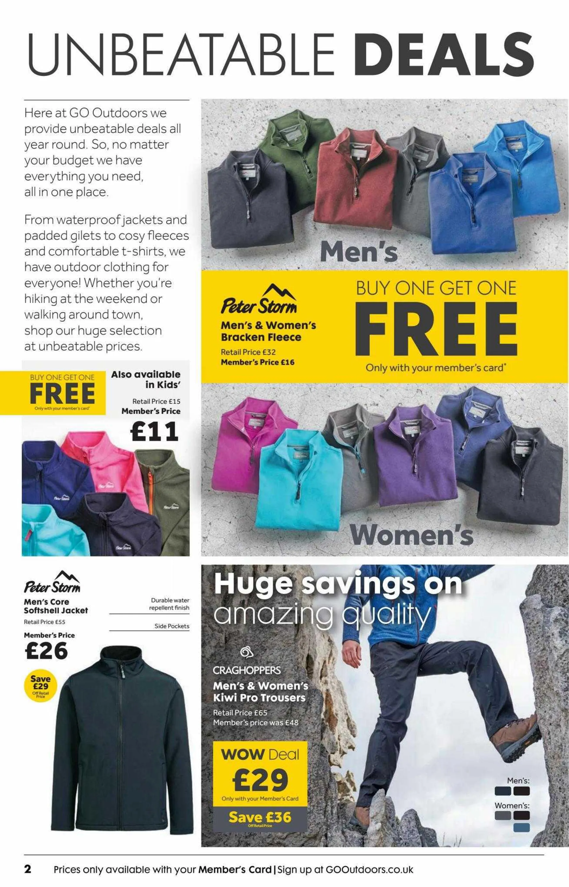 GO Outdoors Weekly Offers - 2