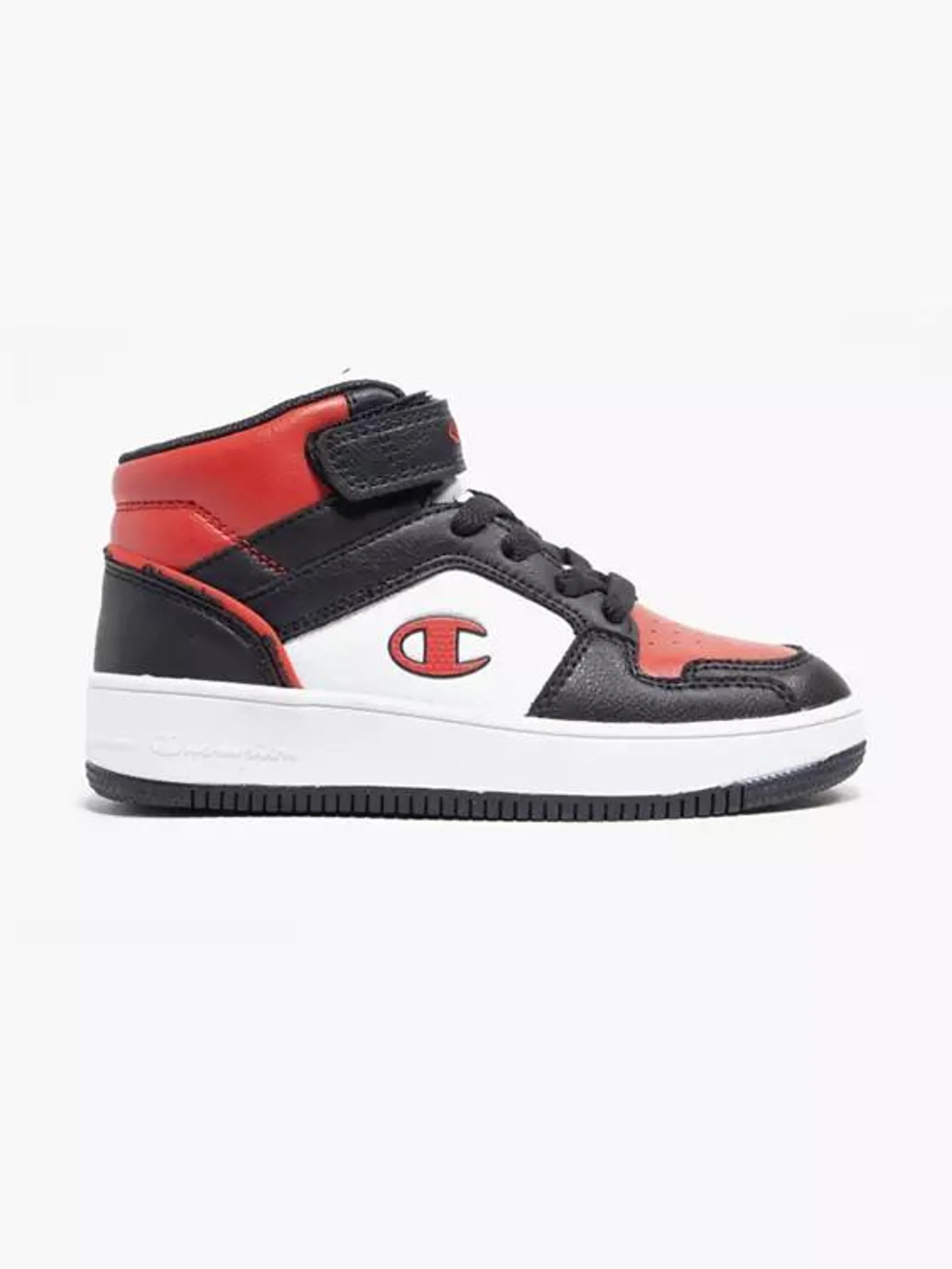 Junior Rebound 2.0 Mid Black/Red Trainers