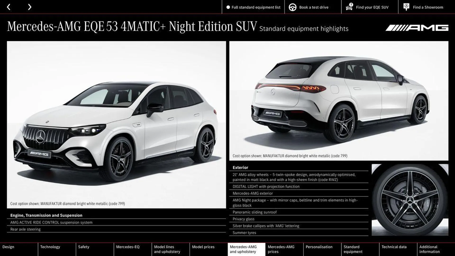 Mercedes Benz New EQE SUV from 14 May to 31 December 2024 - Catalogue Page 37