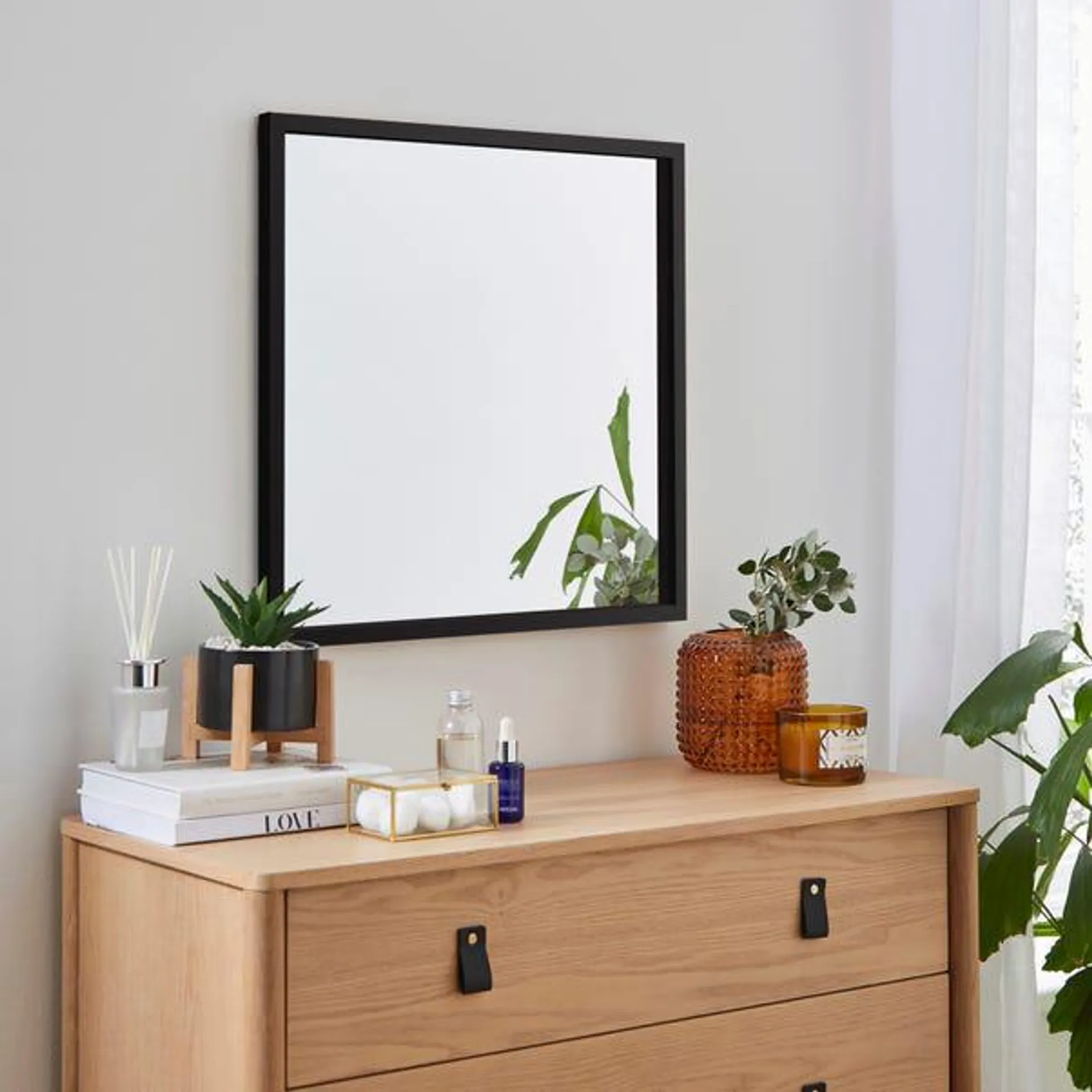 Essentials Square Wall Mirror