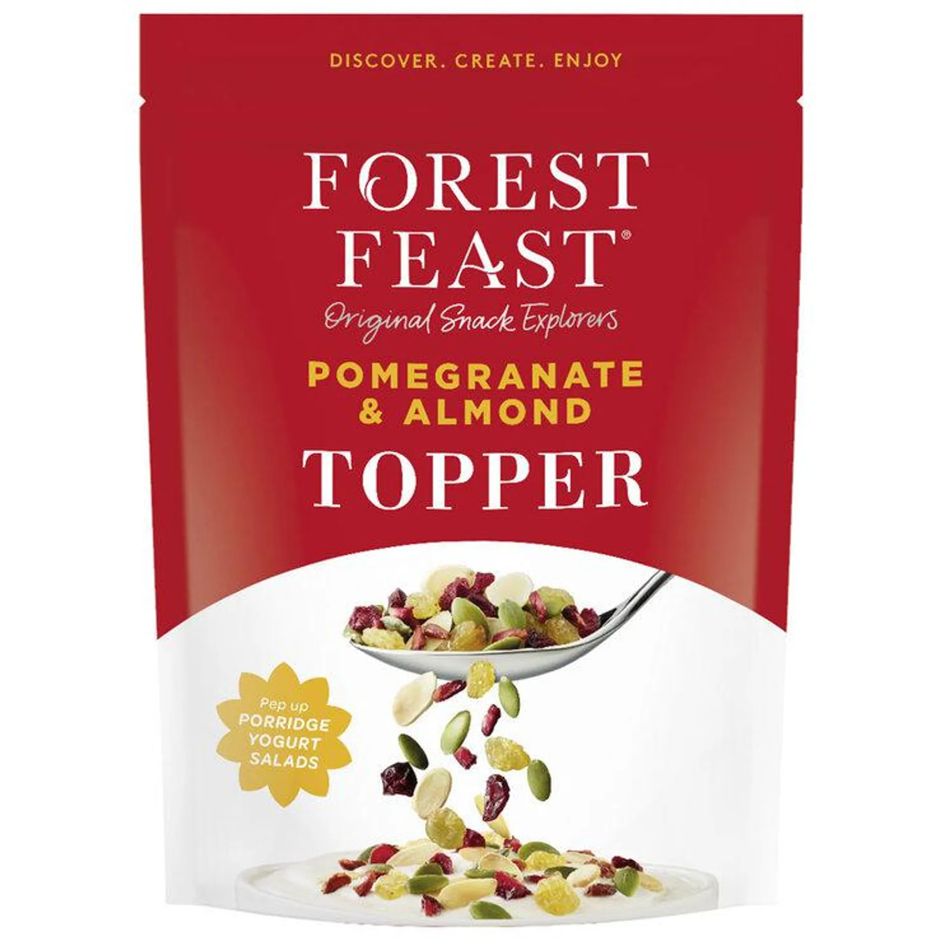 Forest Feast Pomegranate and Almond Topper, 1kg