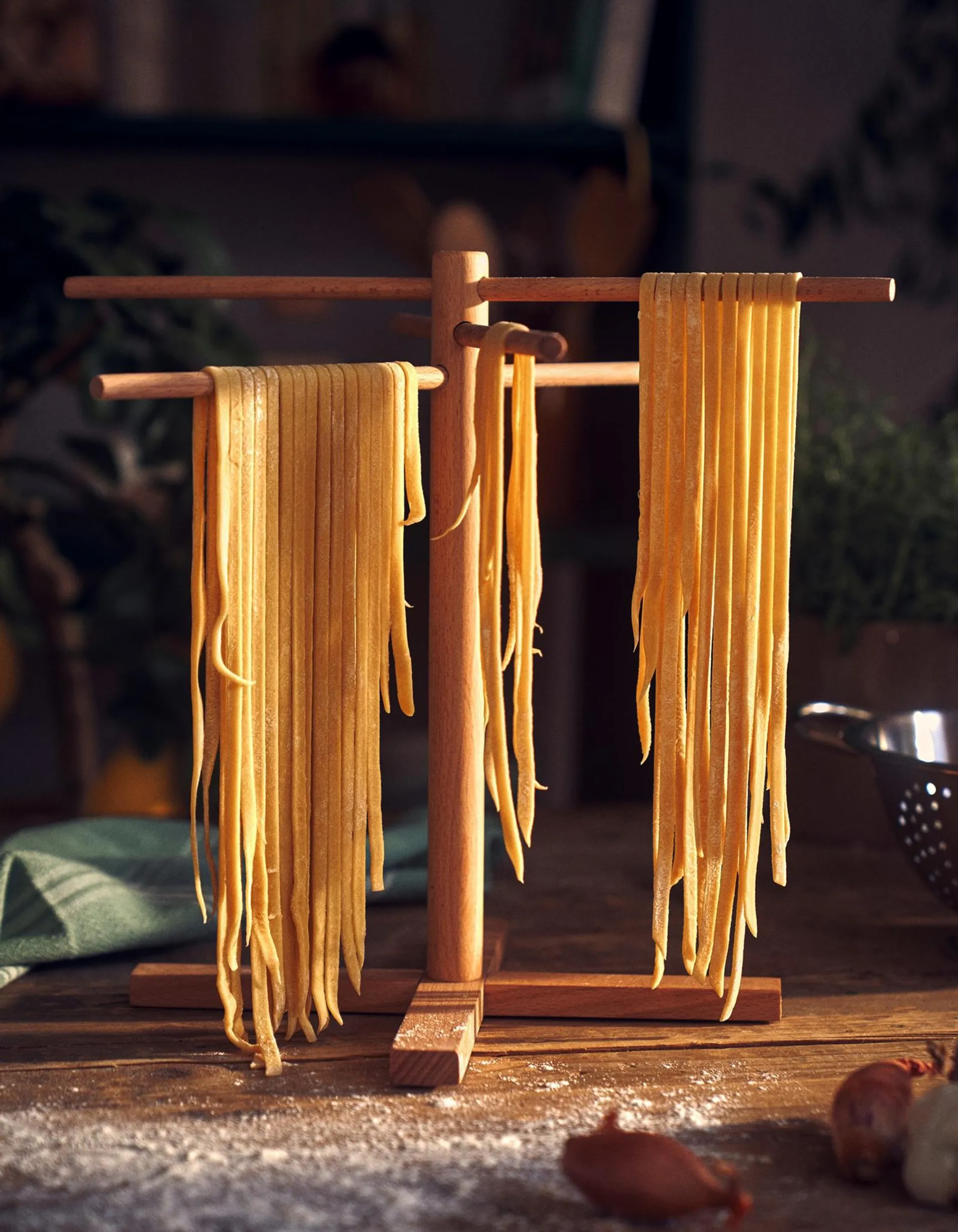 Pasta drying rack