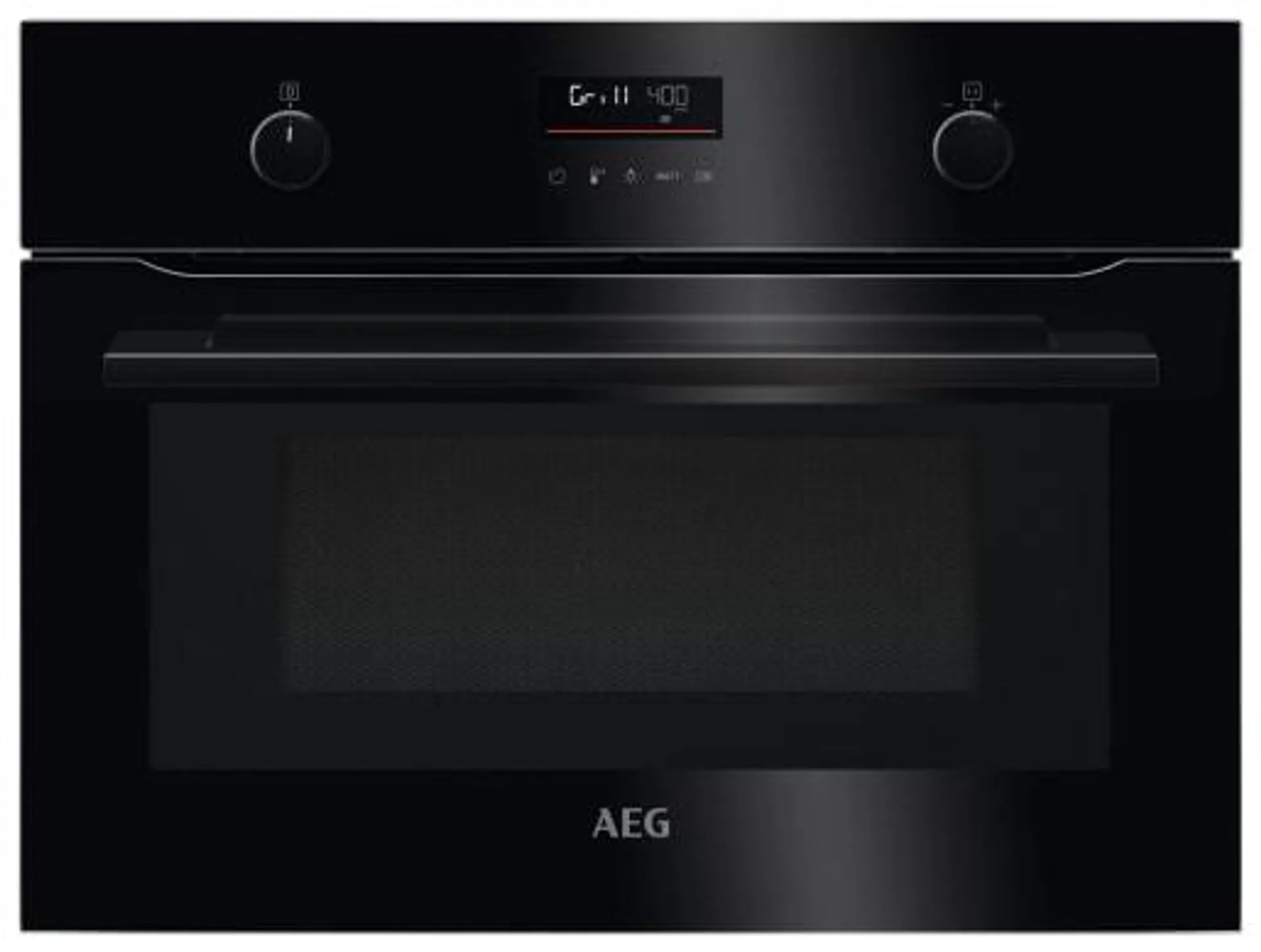 AEG KMK565060B Series 8000 Convection Oven with Microwave - Black