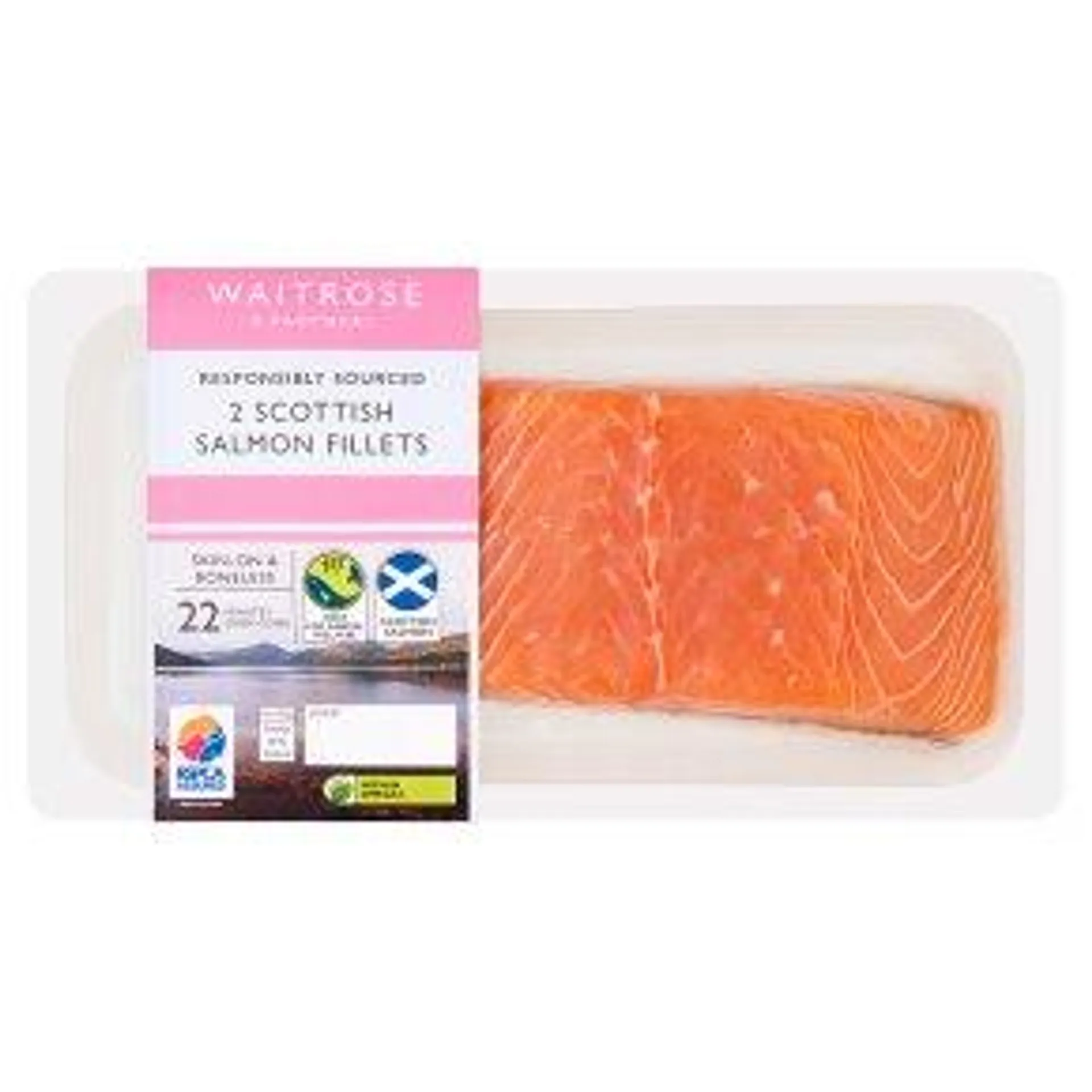 Waitrose 2 Scottish Salmon Fillets