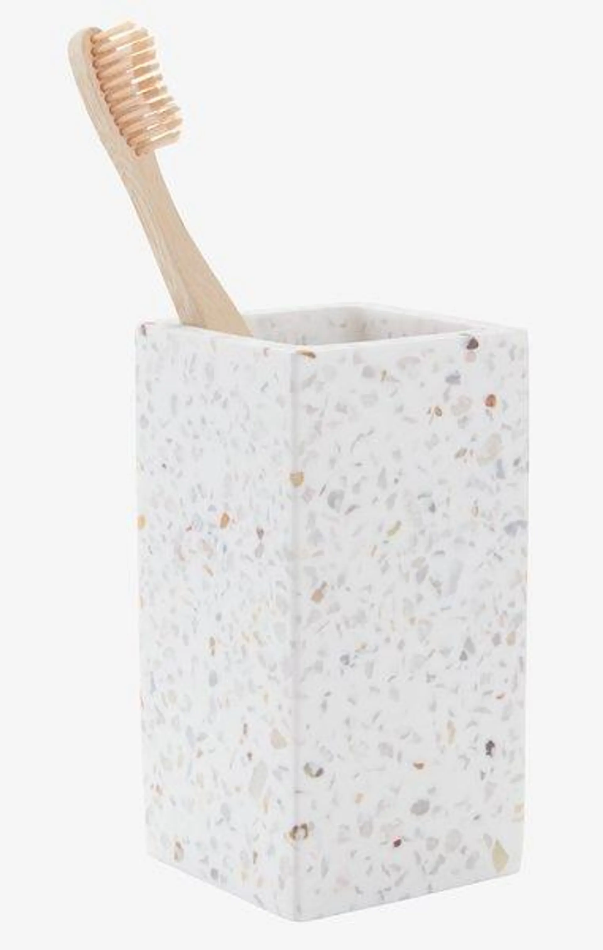 Toothbrush holder BILLSTA terrazzo effect