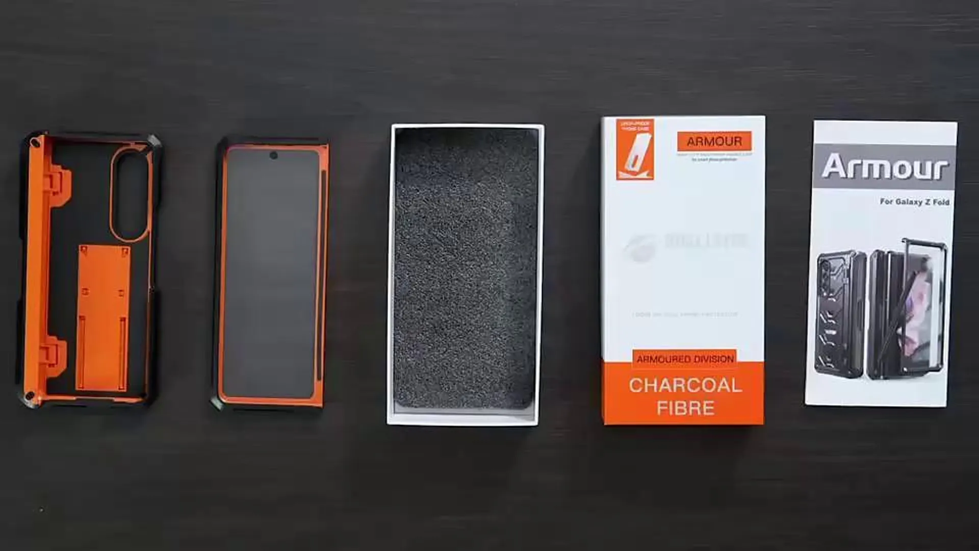 Phone Case For Samsung Galaxy Z Fold 4 Z Fold 3 Bumper Frame Pencil Holder Magnetic Flip Solid Colored Silica Gel