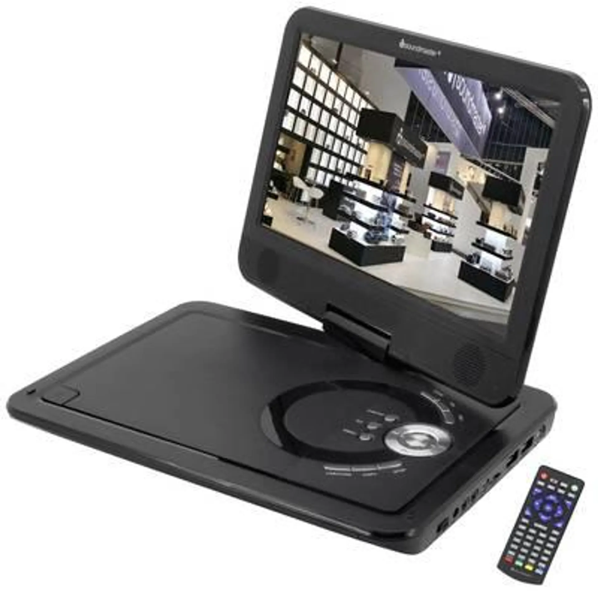 soundmaster PDB1910SW Portable DVD player 25.9 cm 10.1 inch EEC: E (A - G) Battery-powered, incl. DVB antenna, built-in