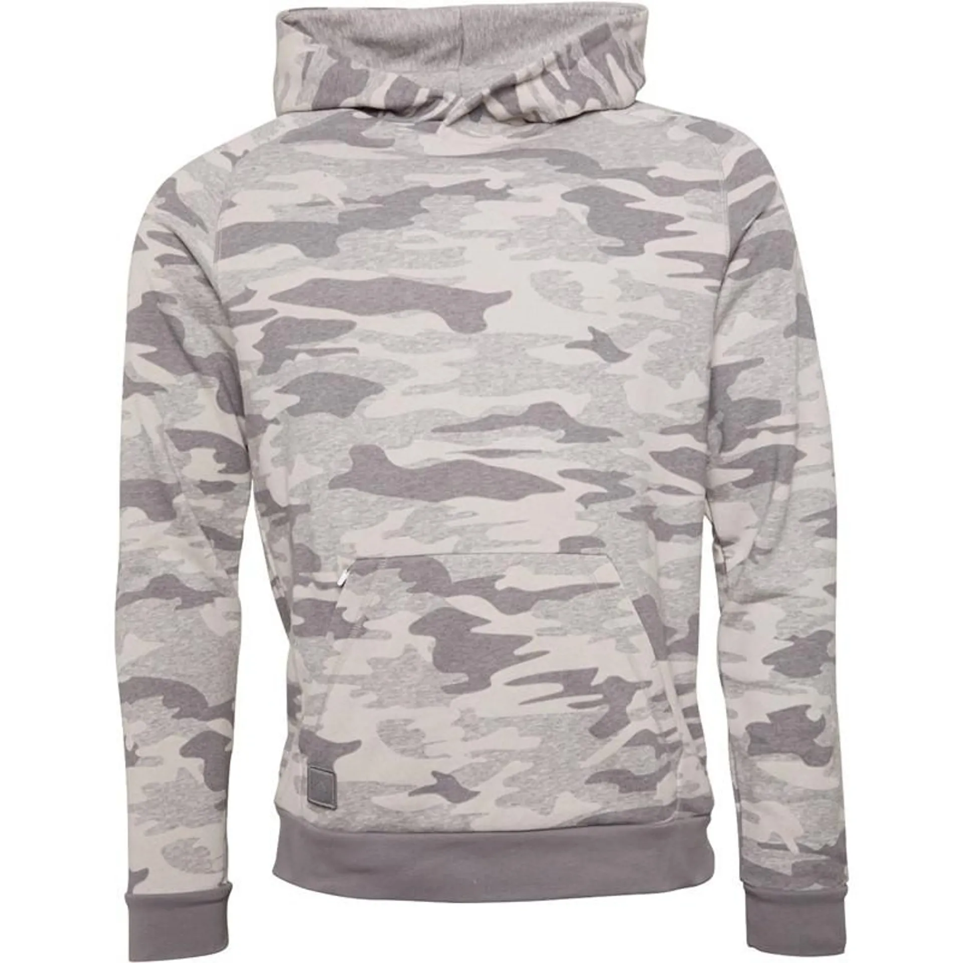 adidas Mens Golf Go-To Camouflage Hoodie Medium Grey Heather