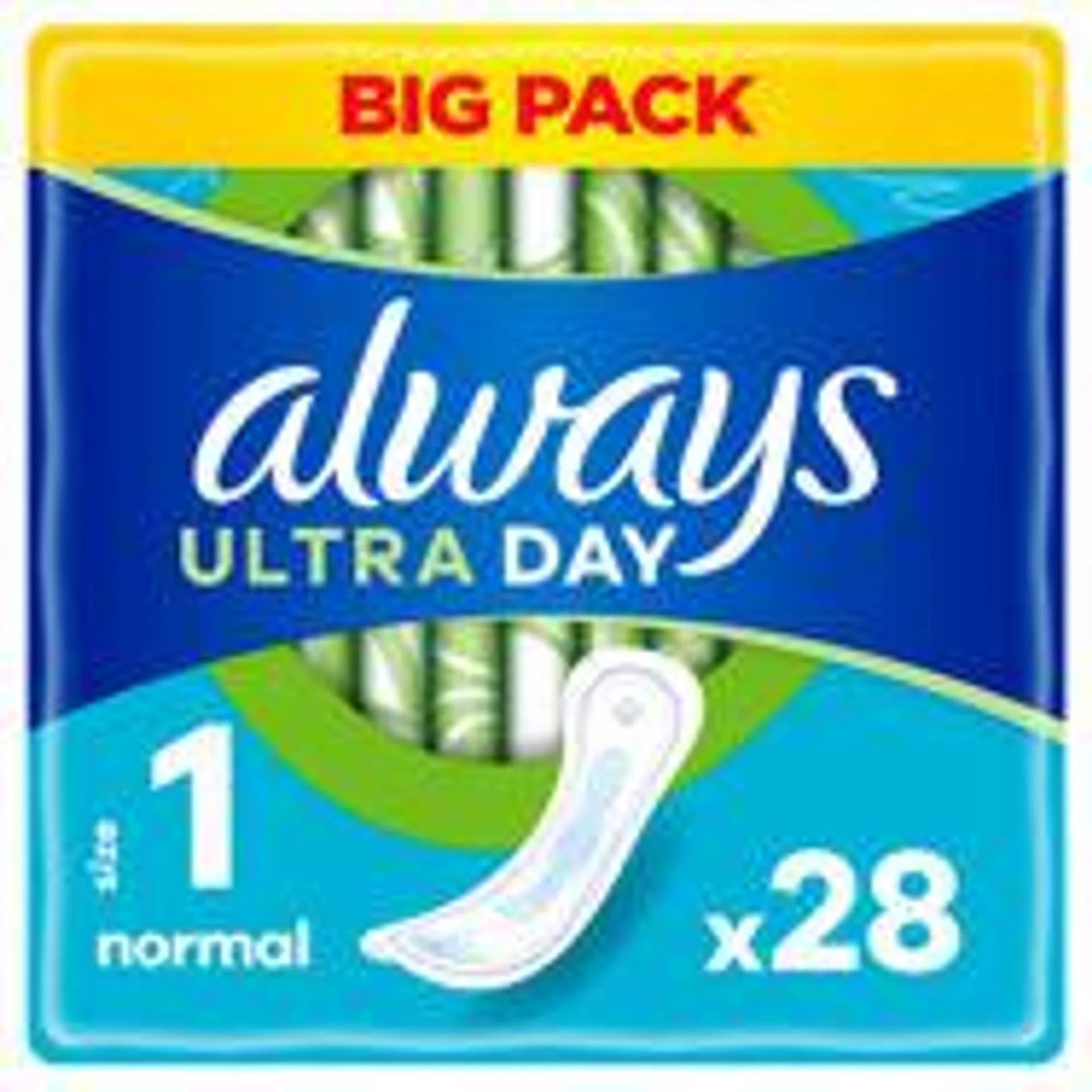 Always Ultra Sanitary Towels Normal (Size 1) x 28 Pads