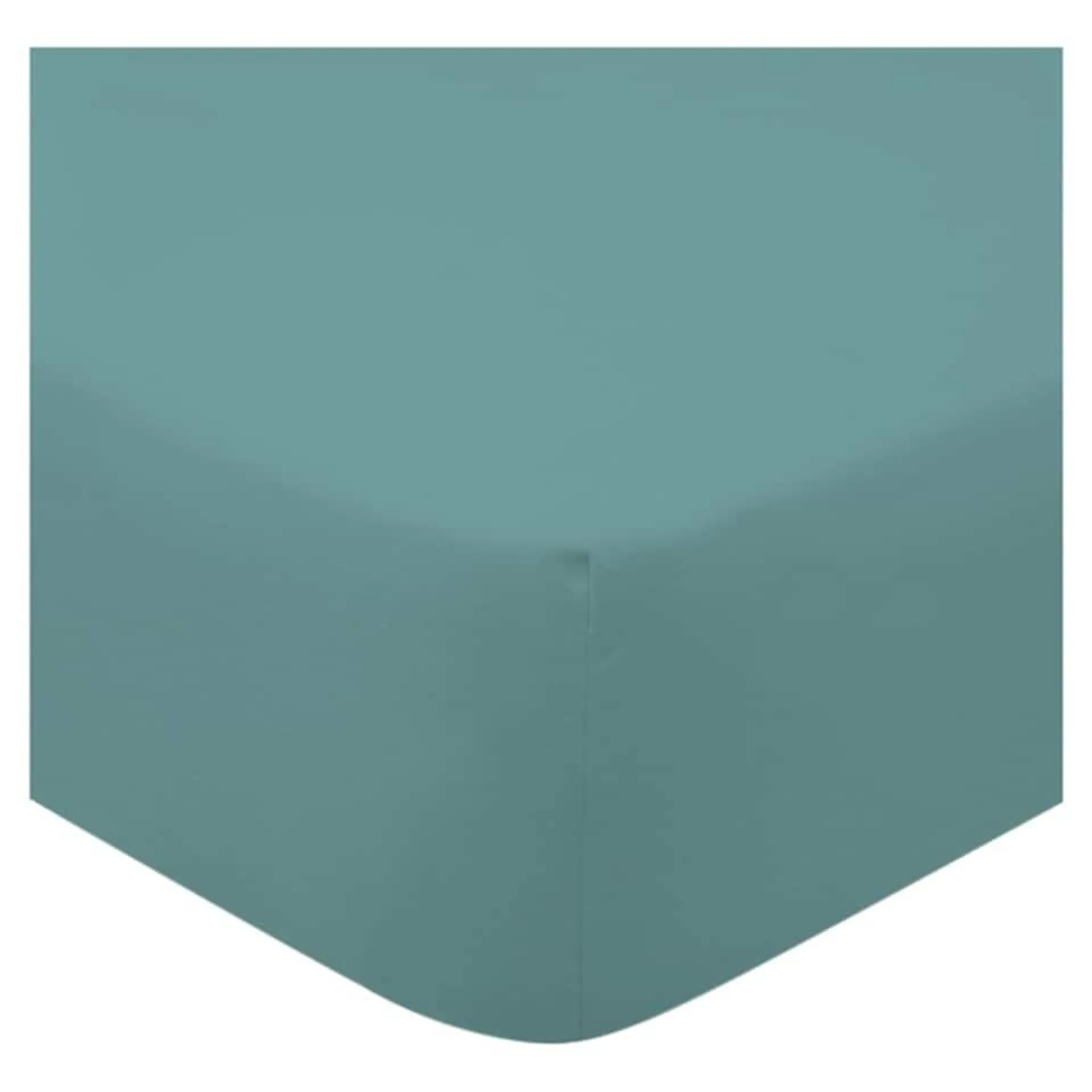 F&F Home Bedding 100% Cotton Marine Blue Fitted Sheet King