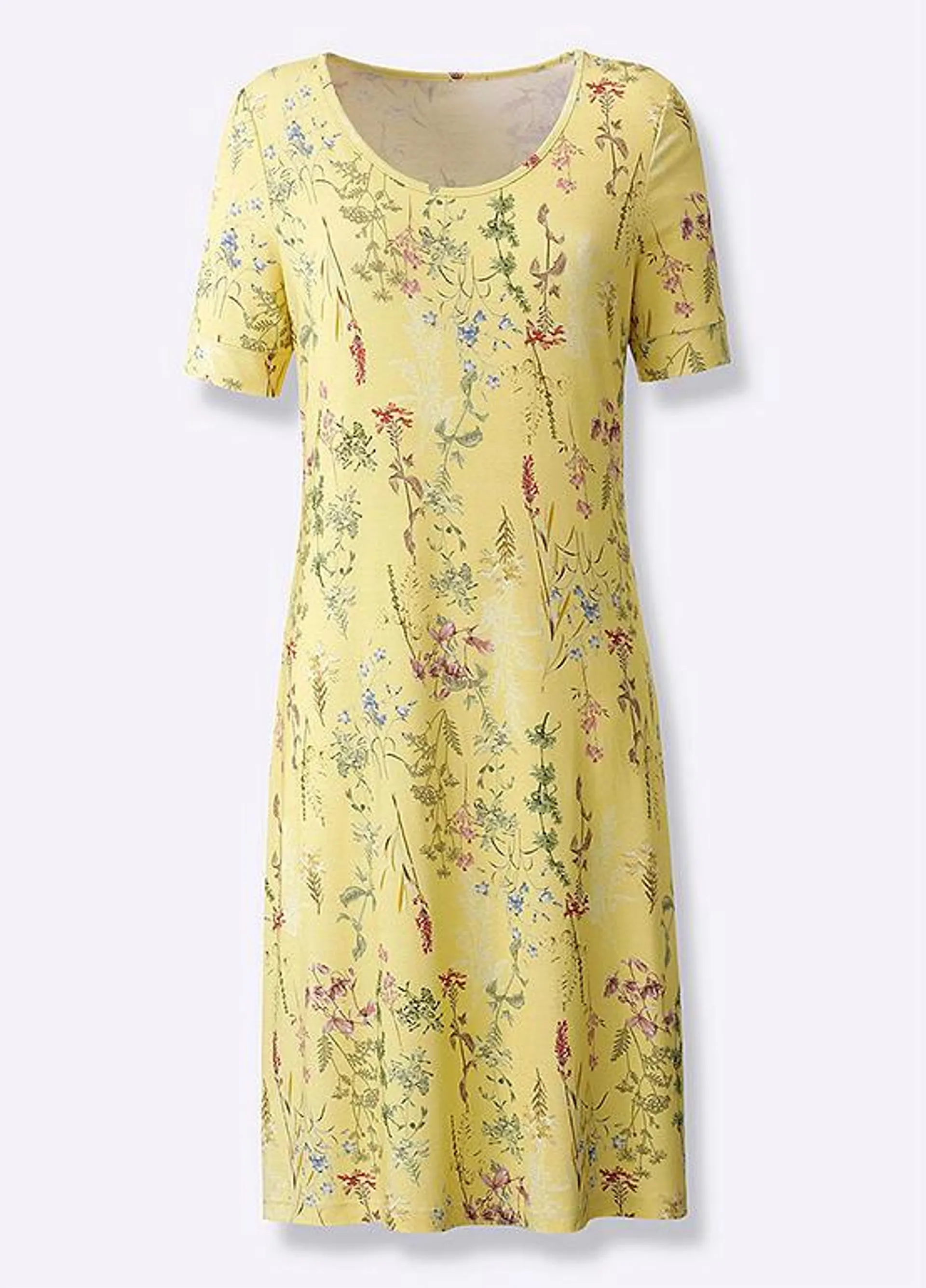 Witt Floral Print Jersey Dress