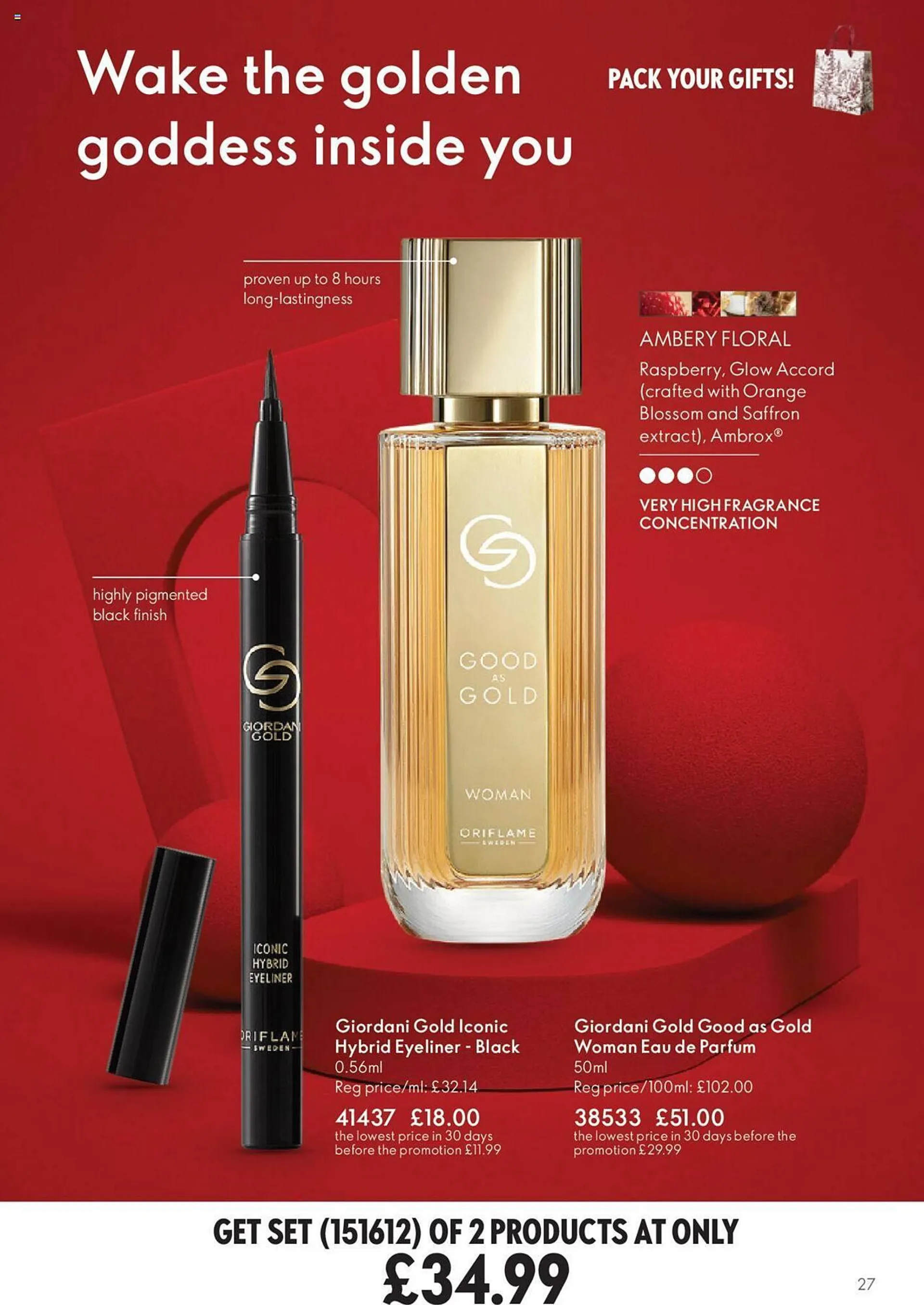 Oriflame leaflet from 3 October to 13 November 2024 - Catalogue Page 27