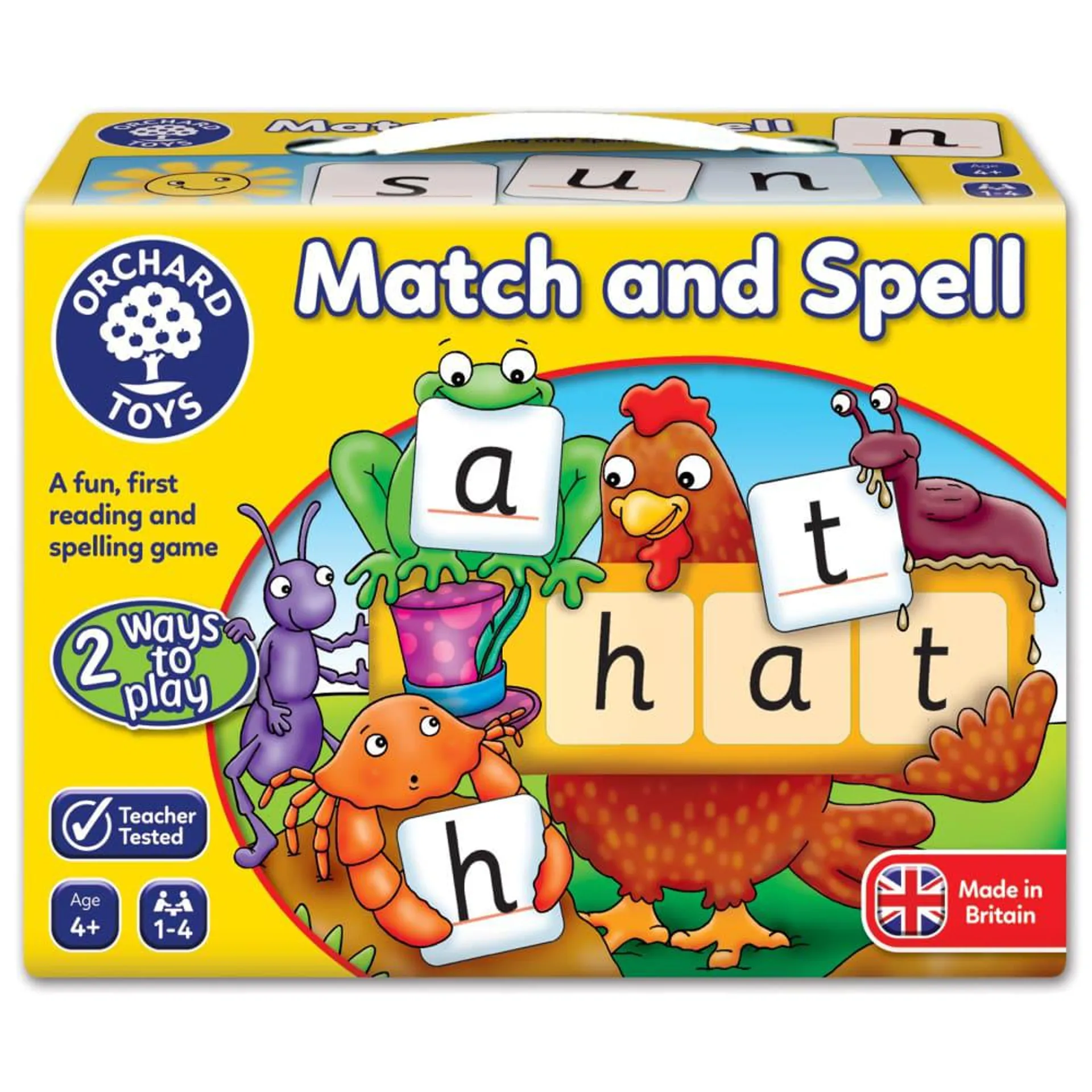 Match & Spell Reading & Spelling Game