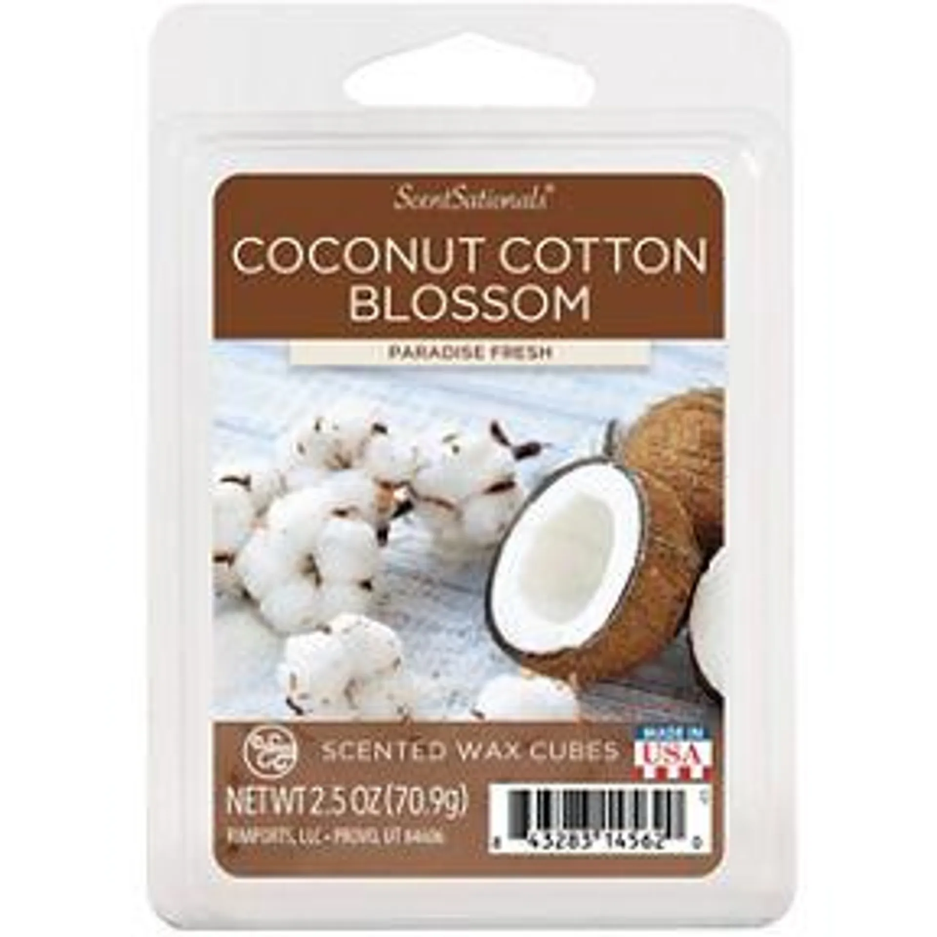 ScentSationals Coconut Cotton Blossom Wax Cubes