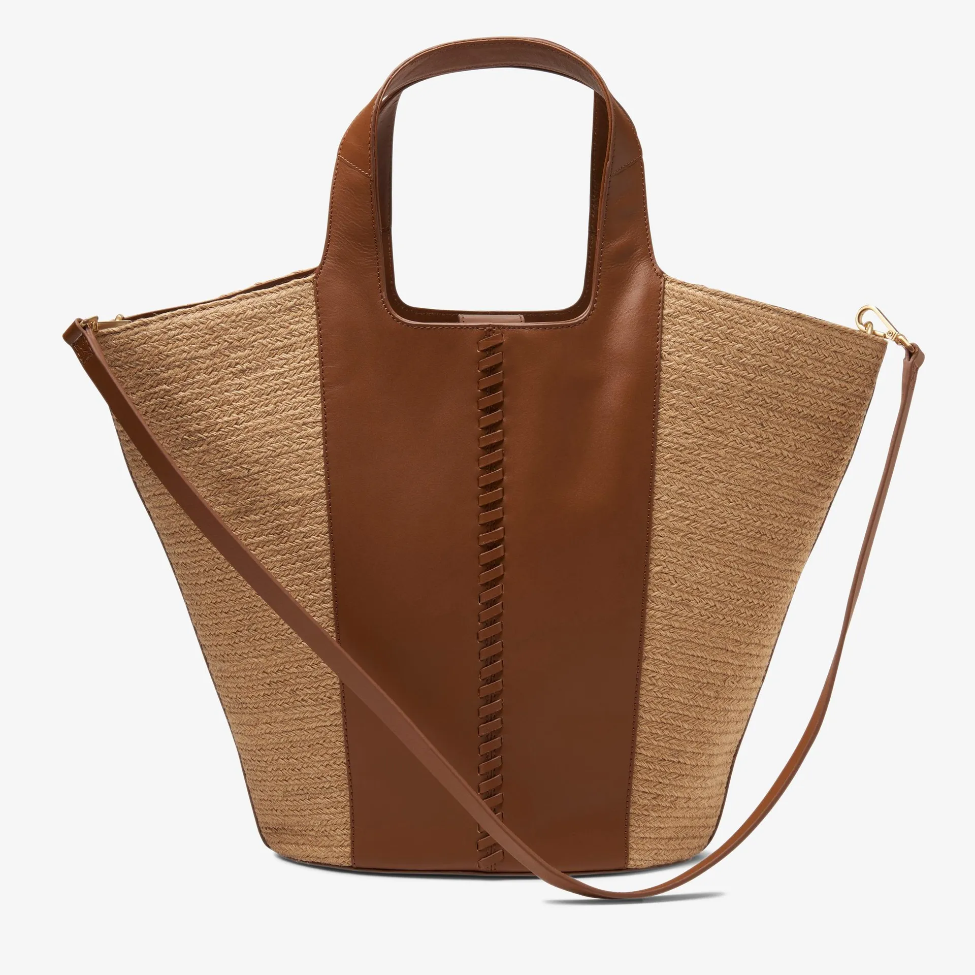 Summery Large Tan Leather