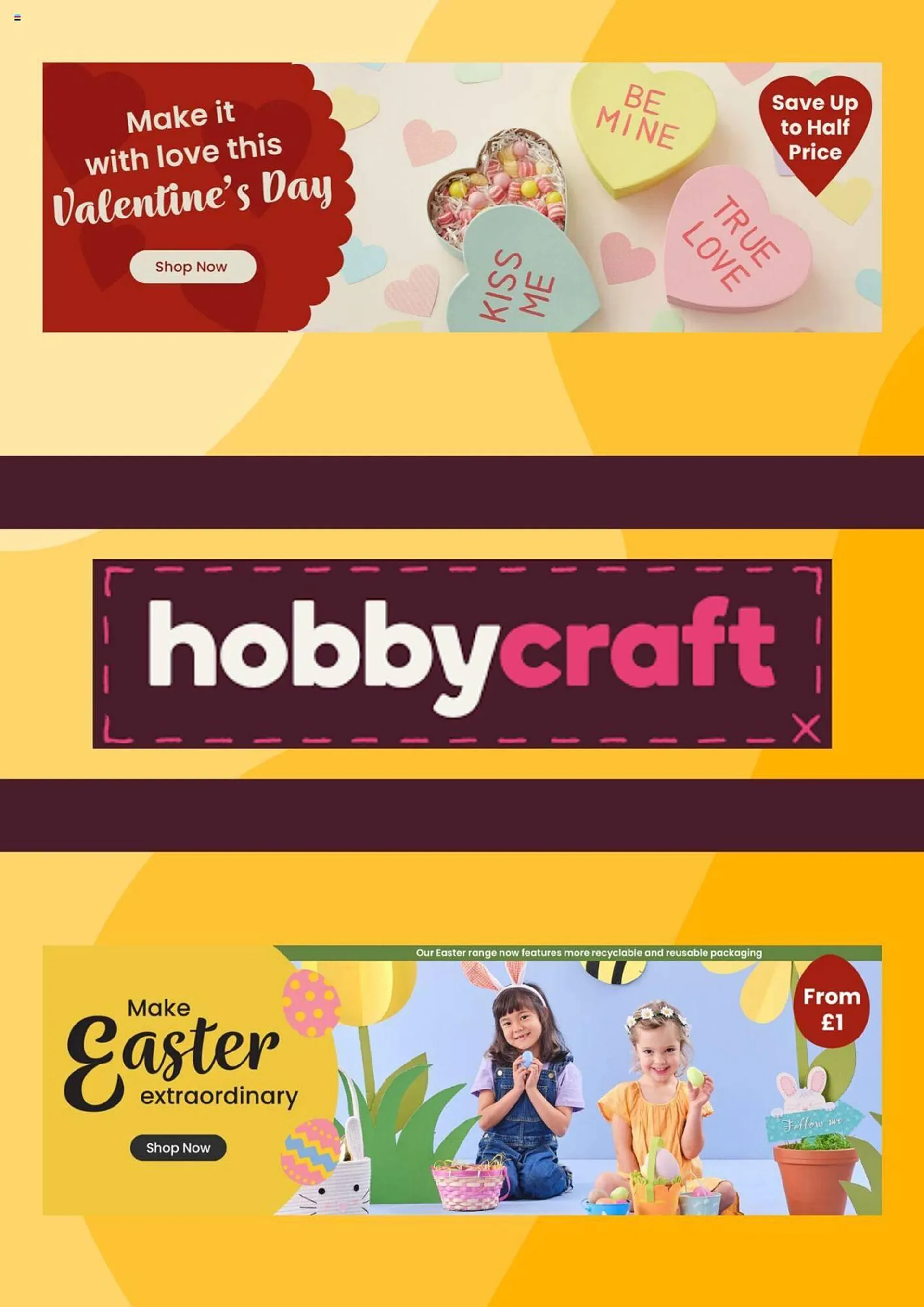 Hobbycraft leaflet from 29 January to 29 February 2024 - Catalogue Page 