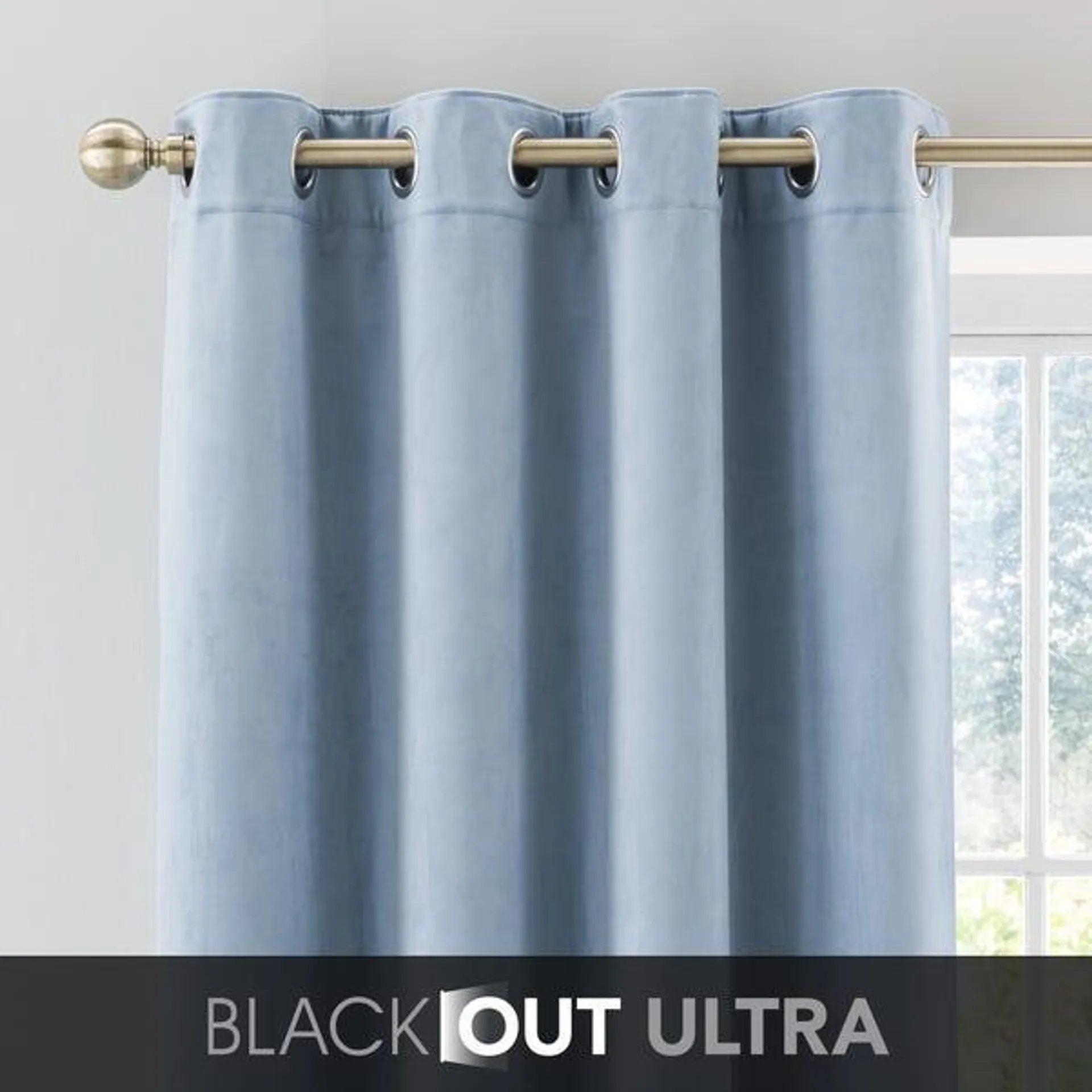 Isla Ultra Blackout Eyelet Curtains