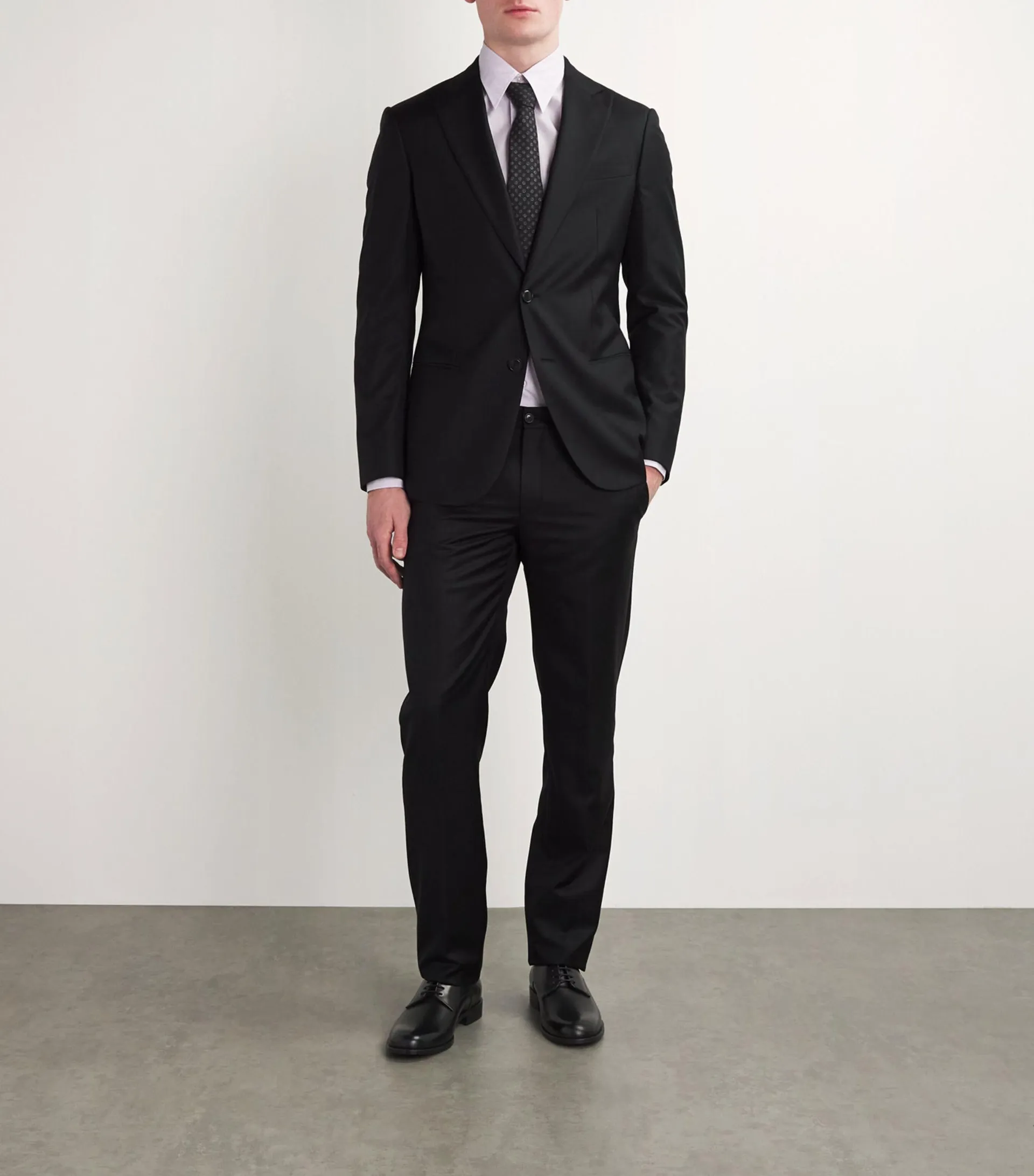 Wool-Cashmere Two-Piece Suit